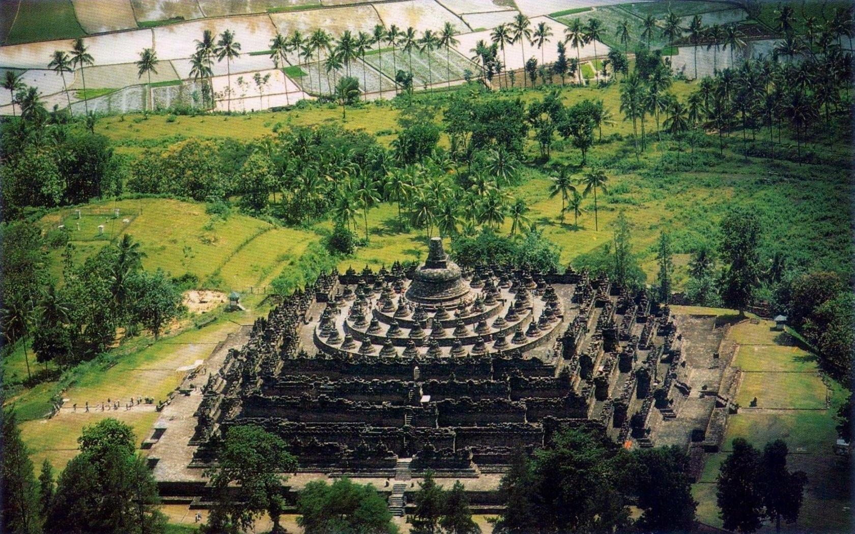 Borobudur, Tempel, HD Download, Indonesien, 1680x1050 HD Desktop