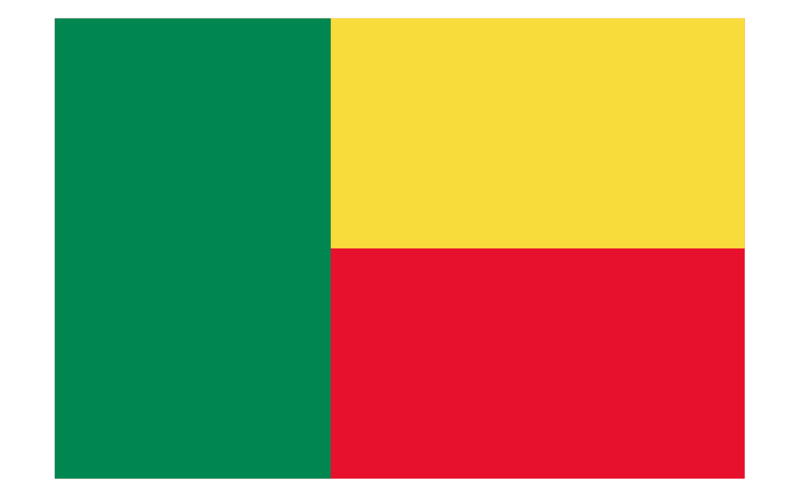 Benin, Flagge, Nationalfarben, Afrika, Land, 1600x1000 HD Desktop