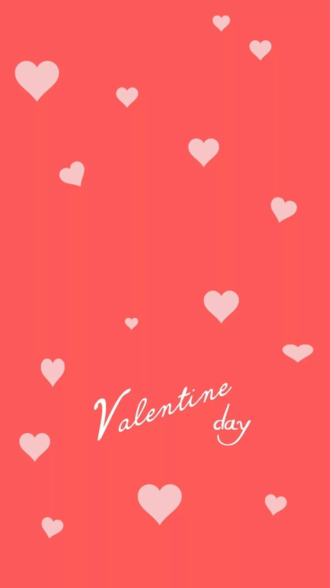 Valentinstag, iPhone, Liebe, Herzen, Hintergrund, 1080x1920 Full HD Handy