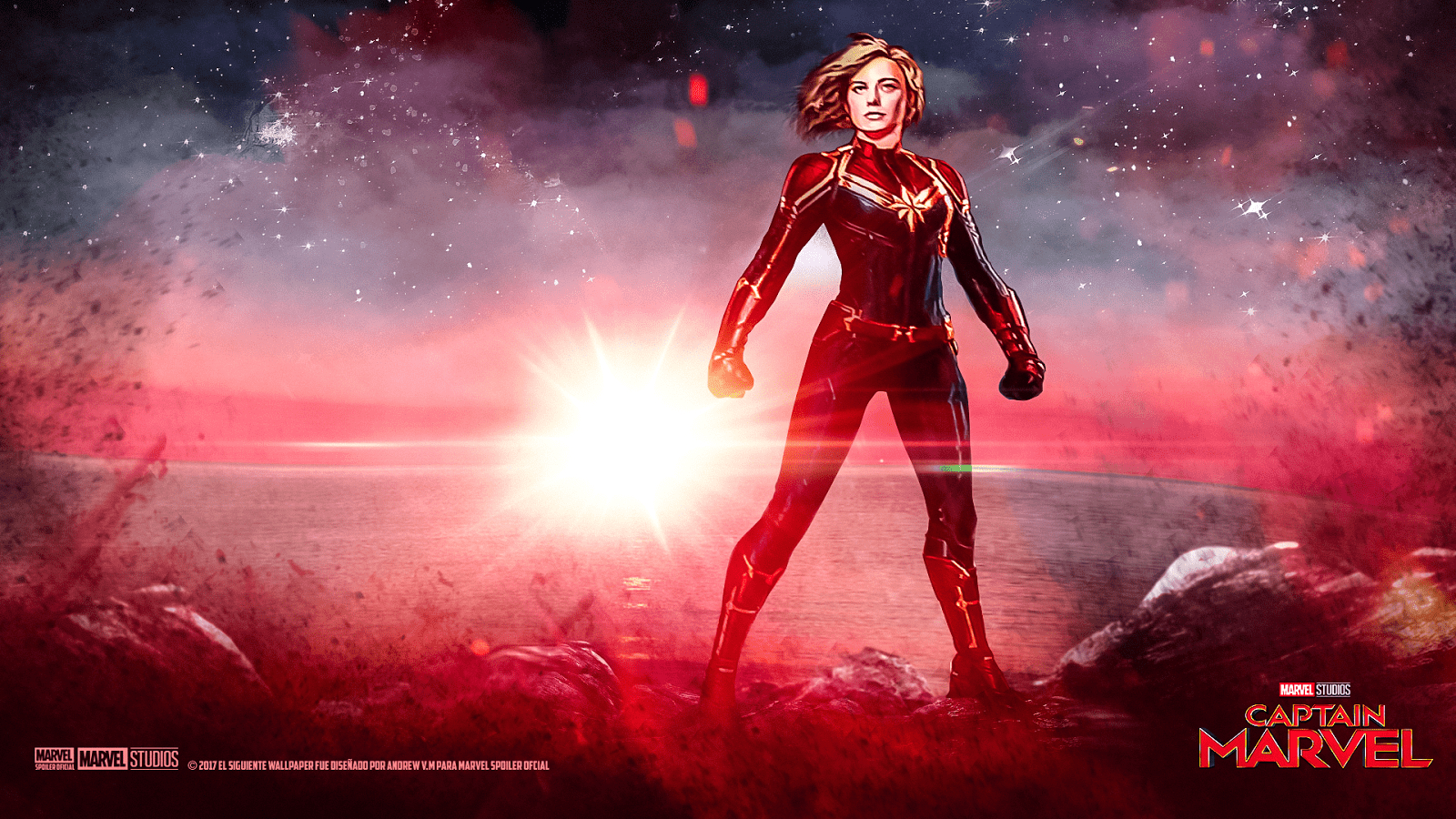 Captain Marvel, Marvel, HD, Superheldin, Bild, 1600x900 HD Desktop