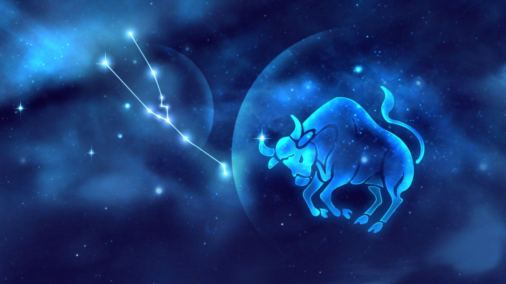 Stier, Lila, Zeichen, Astrologie, Bild, 1920x1080 Full HD Desktop