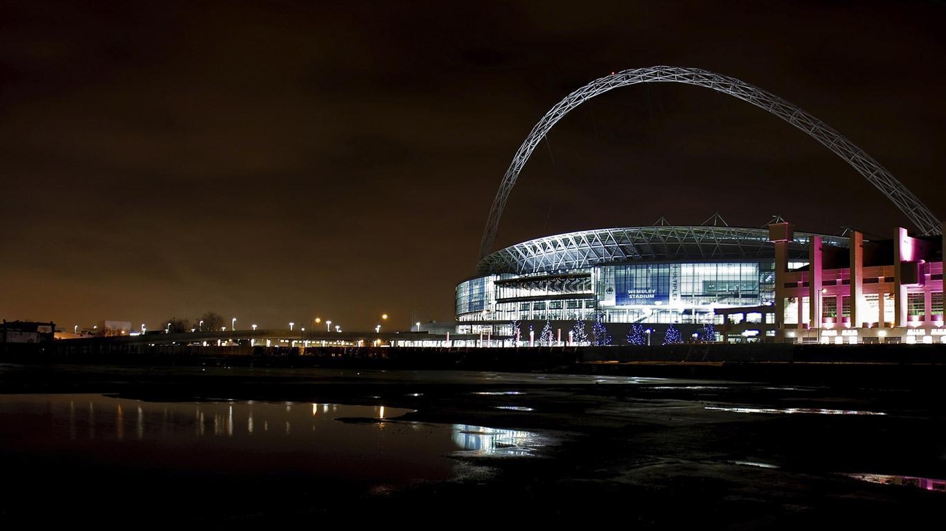 Wembley Stadion, England, Sportstätte, London, Fußball, 1370x770 HD Desktop