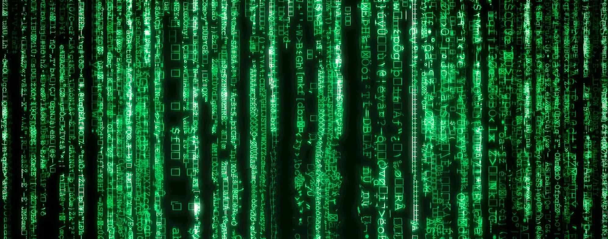 Matrix Resurrections, Filmhintergrund, Neo, Zukunft, Kino, 2000x790 Dual Screen Desktop