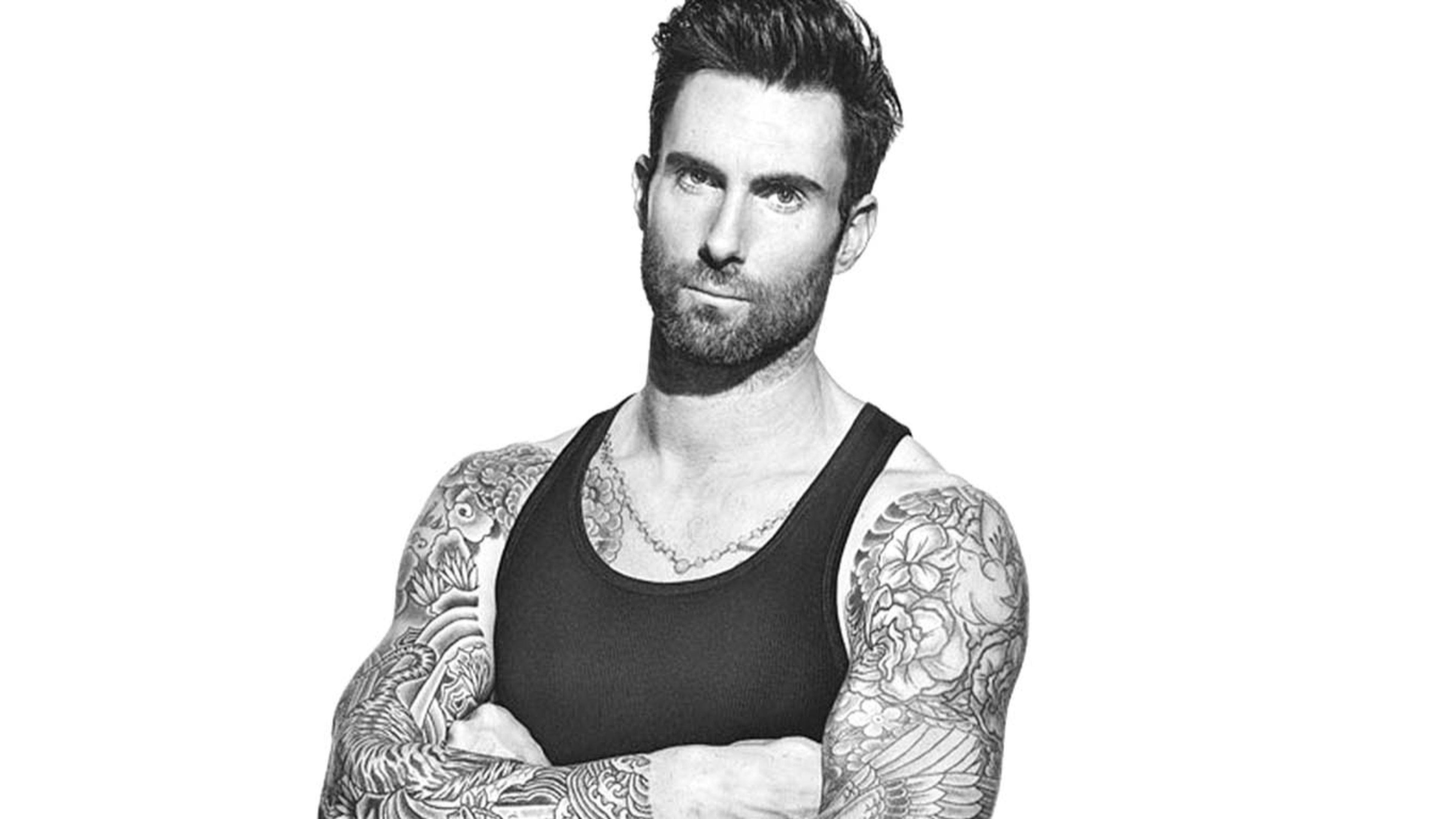 Adam Levine, Sänger, Hintergrund, Berühmt, Stil, 3840x2160 4K Desktop