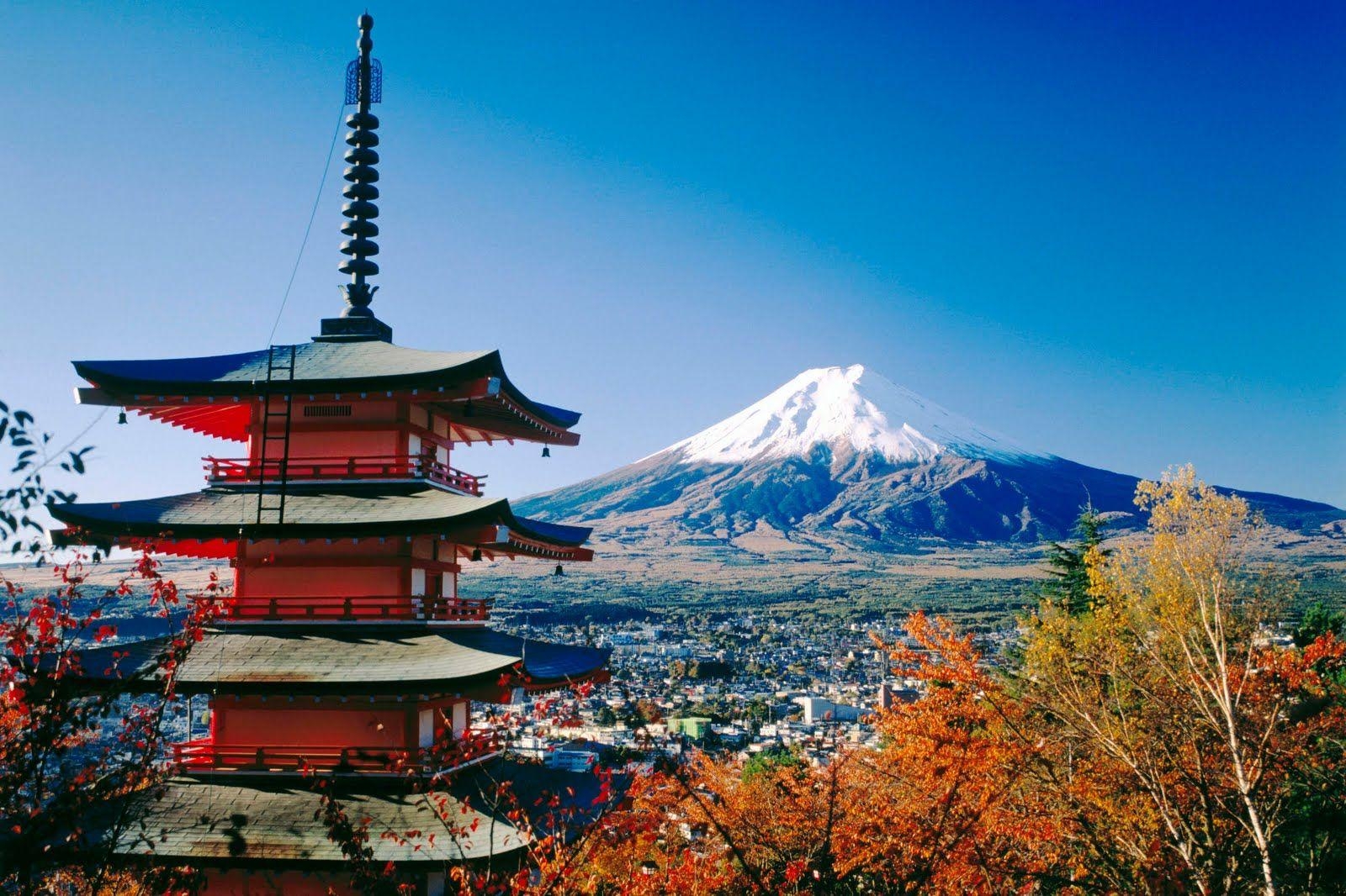 Fujiyoshida, Mount Fuji, Japan, Tagesszenen, Reisen, 1600x1070 HD Desktop