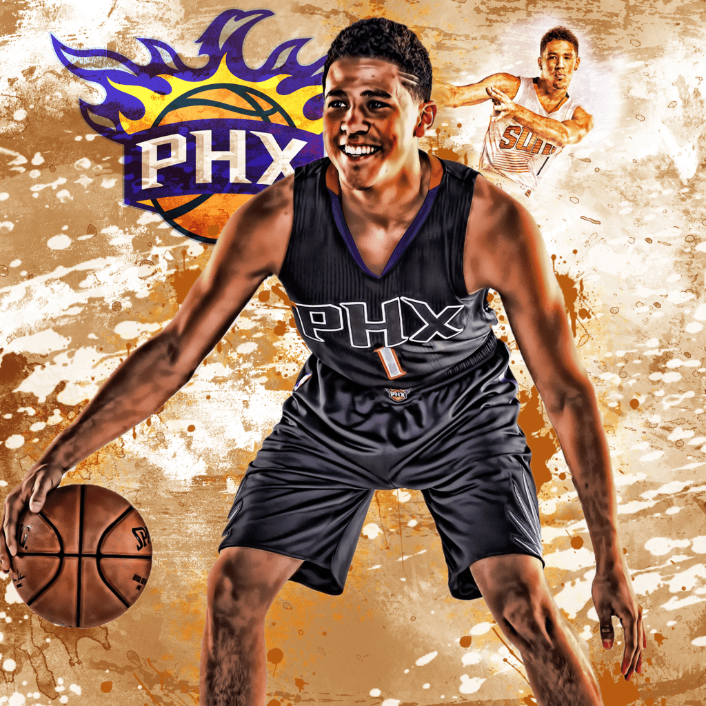 Devin Booker, Teamspieler, NBA, Highlight, Talentiert, 1030x1030 HD Handy