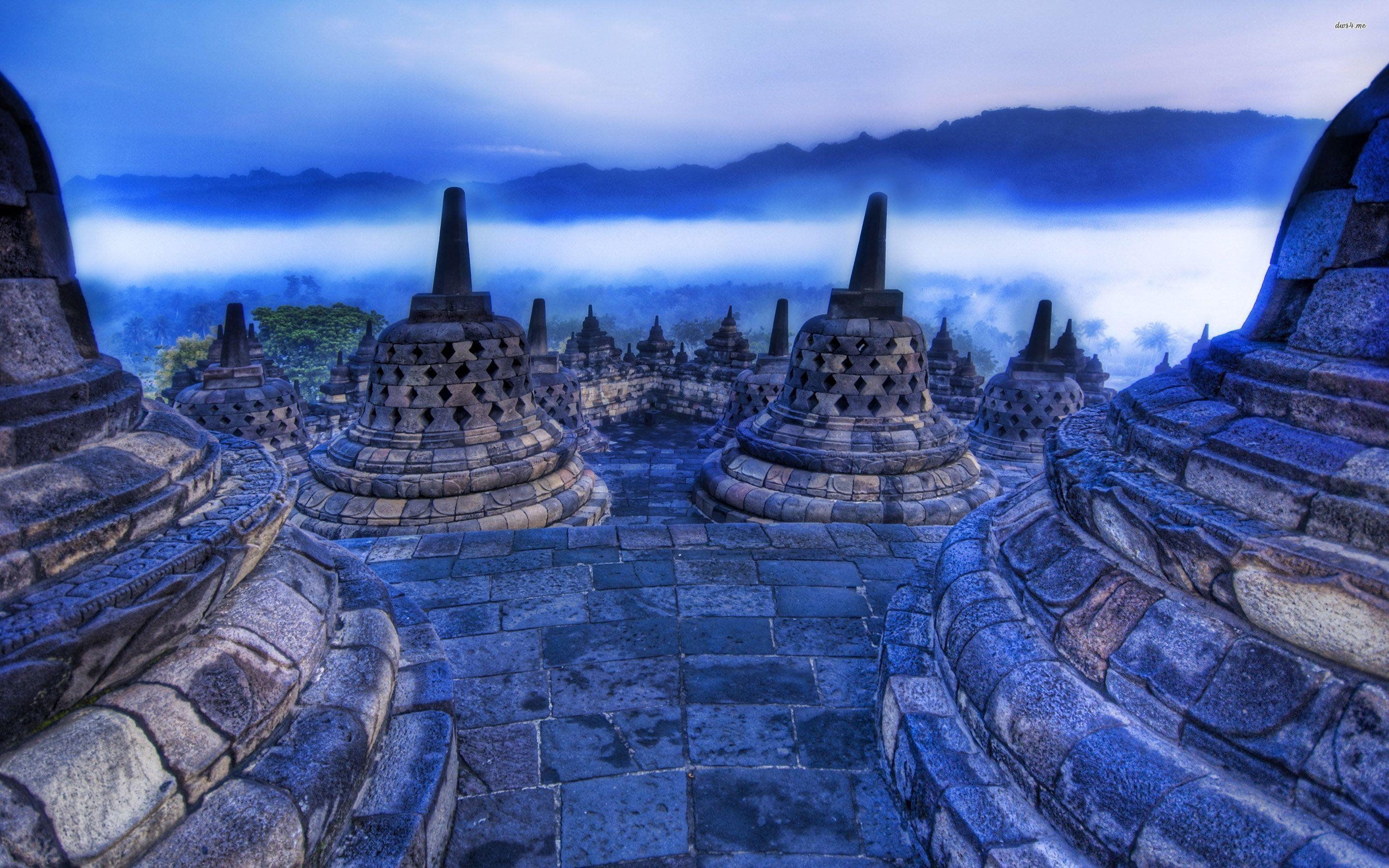 Borobudur Tempel, Indonesien, Buddhistische Stätte, HD Hintergrund, 2880x1800 HD Desktop