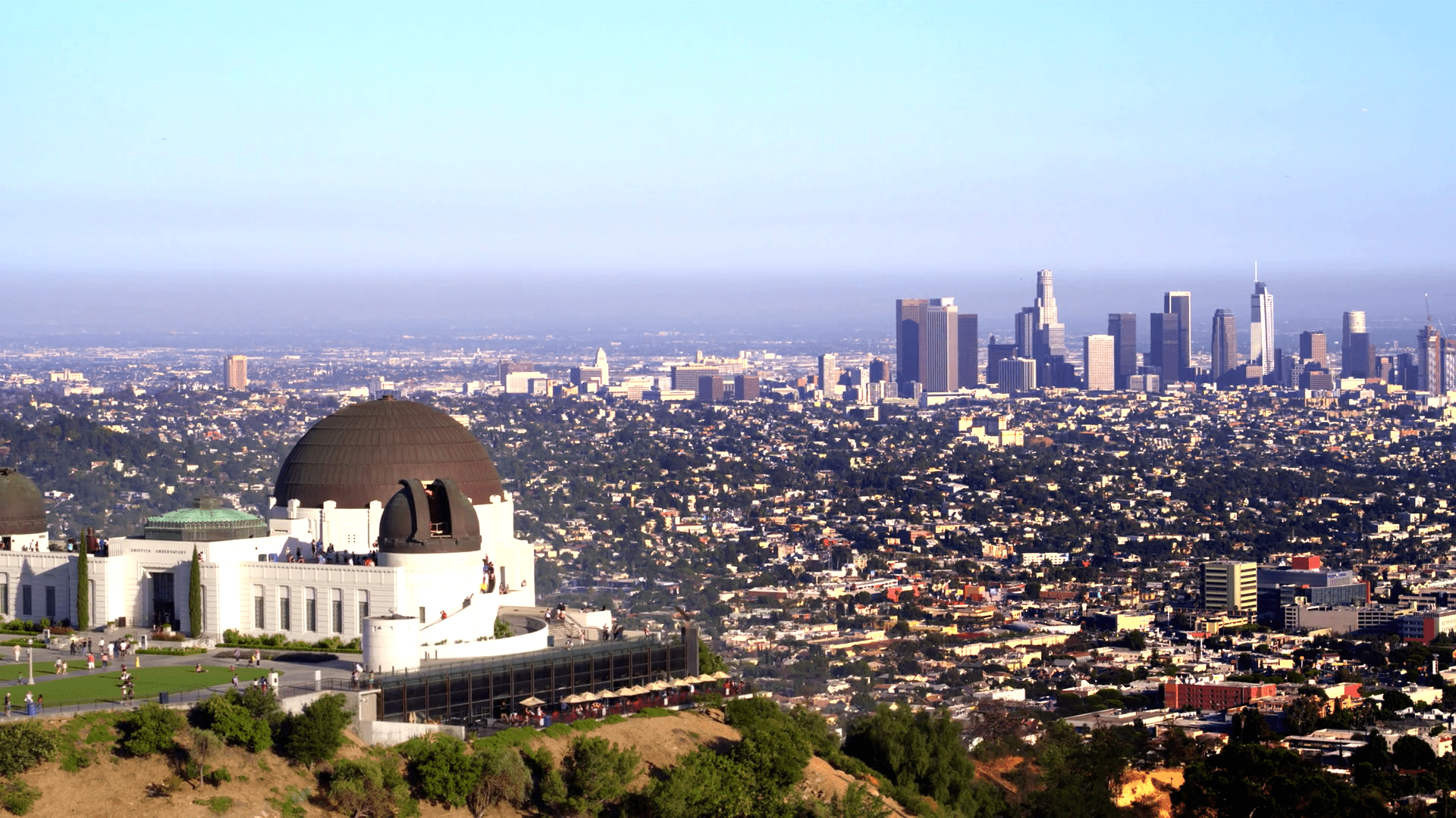 Griffith Observatorium, Los Angeles, Kalifornien, Hintergrund, Reisen, 1920x1080 Full HD Desktop