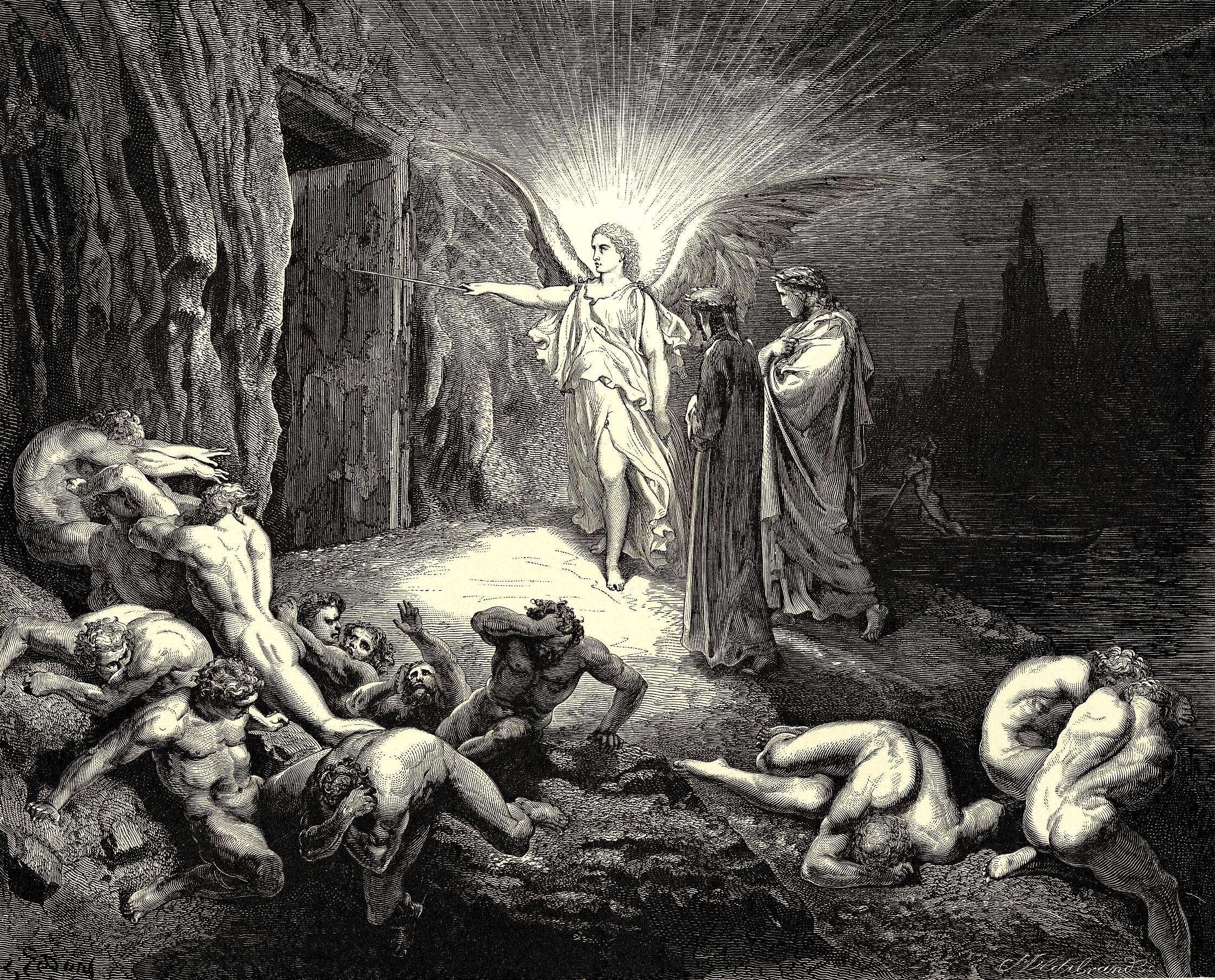 Dante Alighieri, Die Göttliche Komödie, Gustave Doré, Dante, Klassiker, 2240x1810 HD Desktop