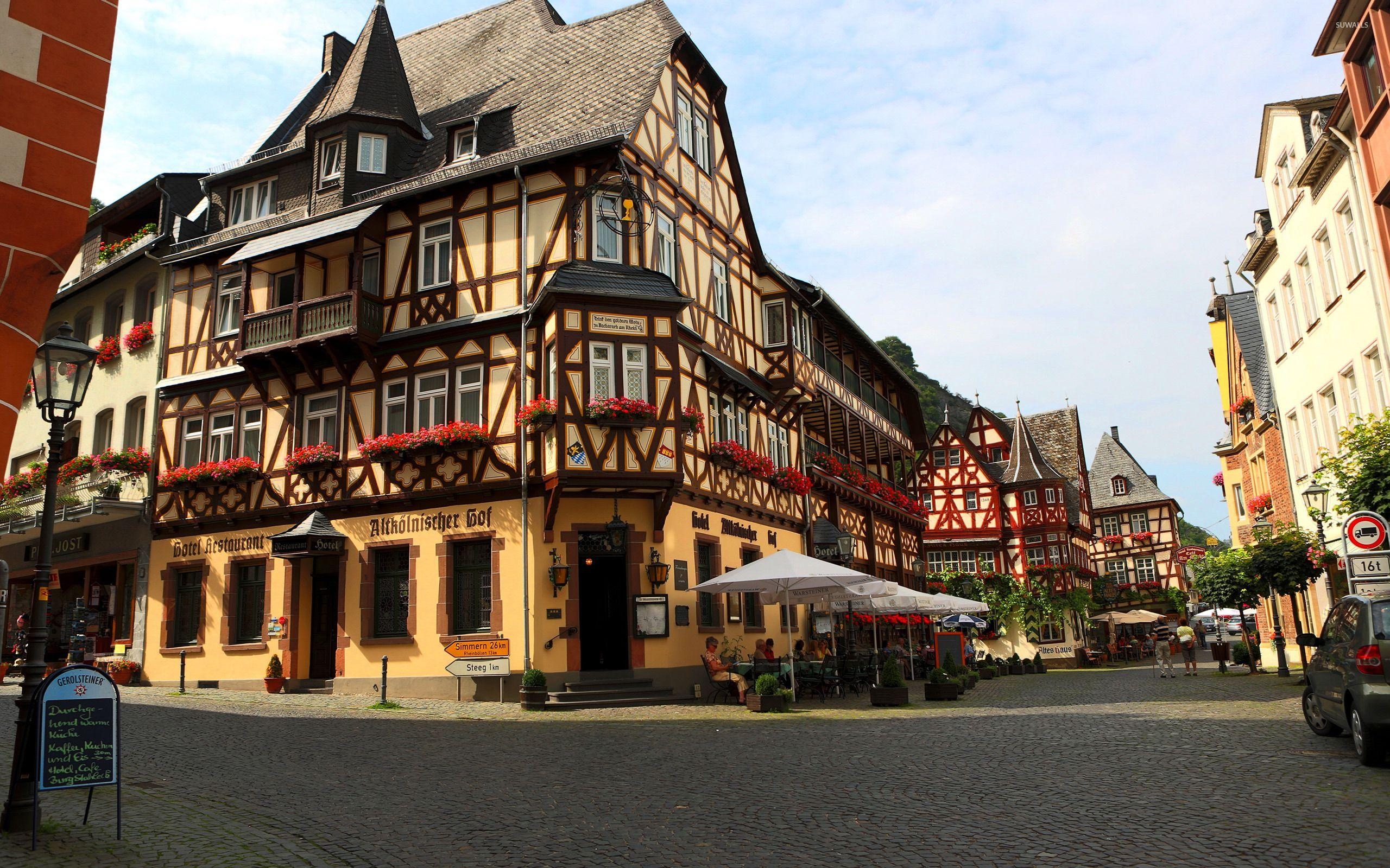 Straße, Deutschland, Hintergrund, Reisen, Bild, 2560x1600 HD Desktop