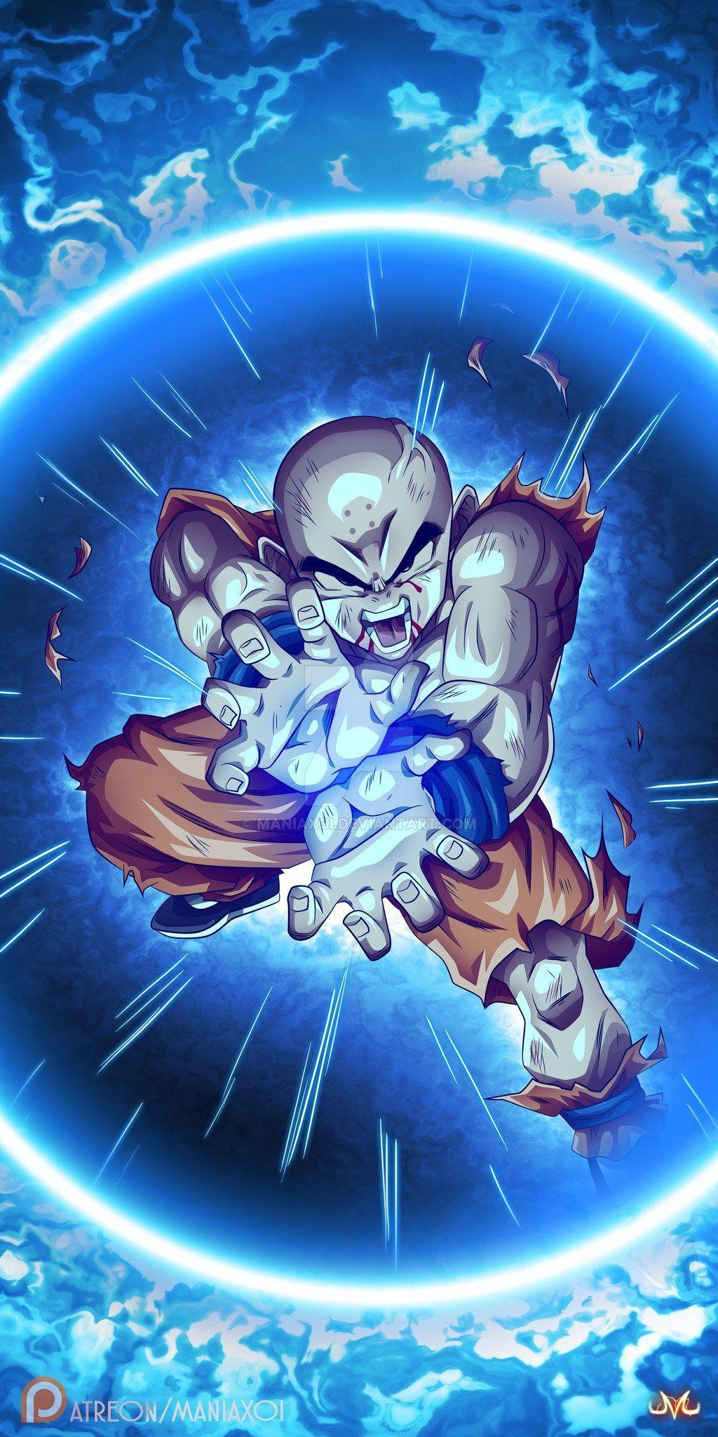 Krillin, Anime, Dragon Ball, Super Manga, Tapeten, 1030x2050 HD Handy