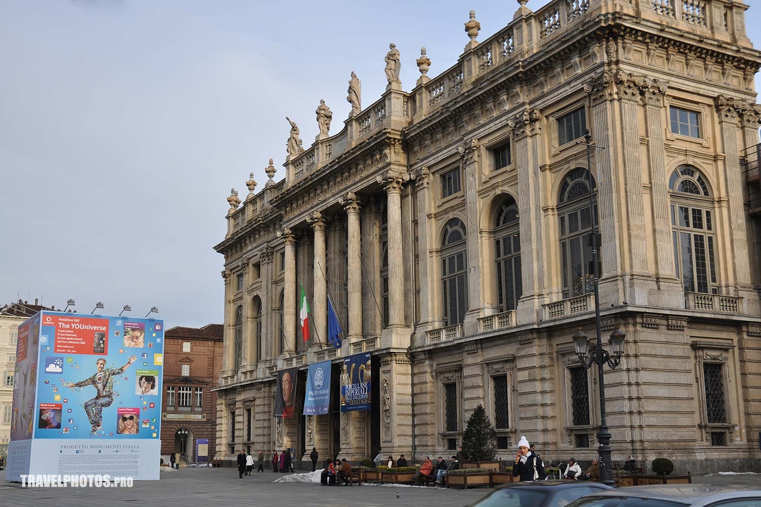 Turin, Palazzo Madama, Hintergrund, Italien, Architektur, 1500x1000 HD Desktop