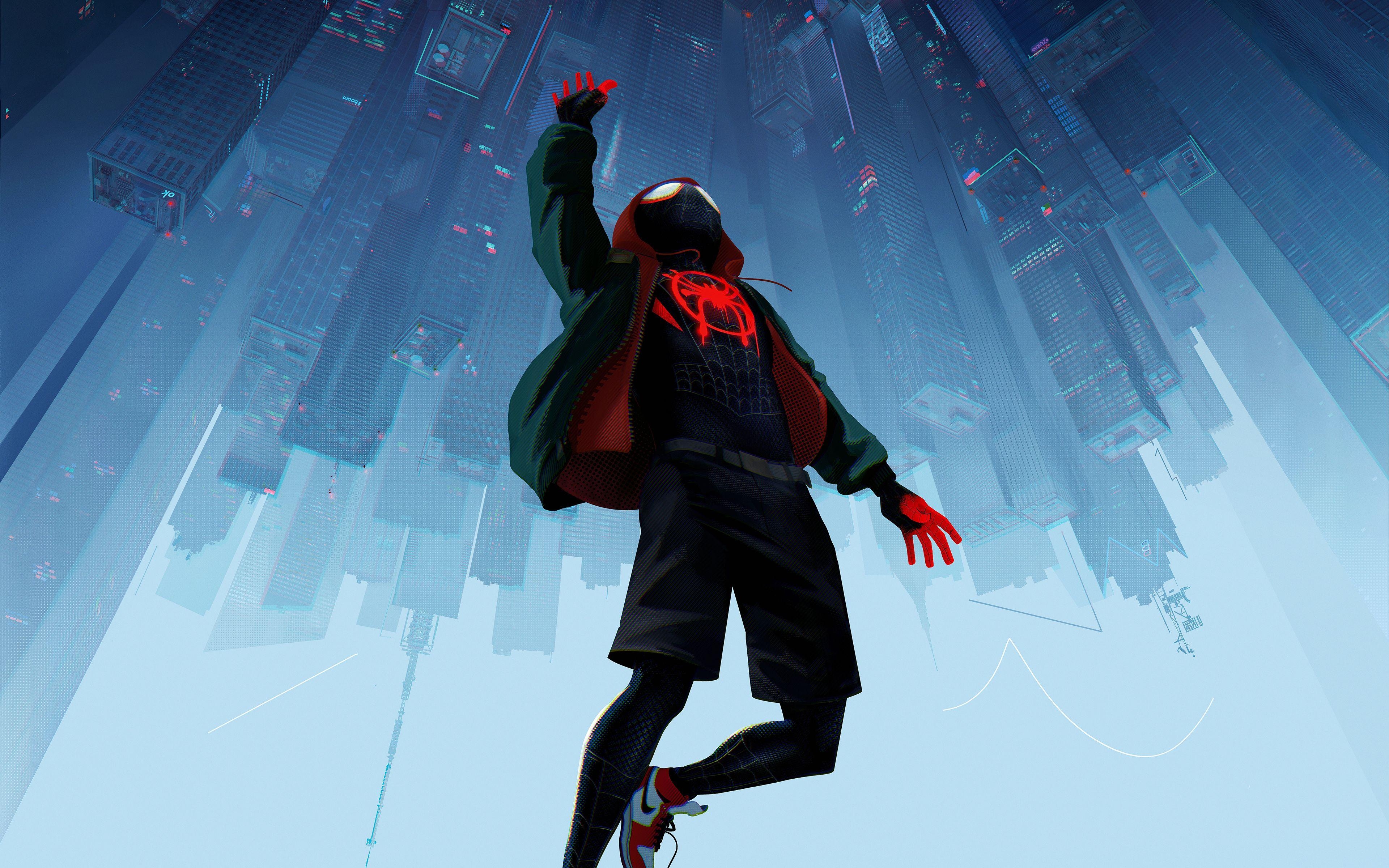 Spider-Man, Spider-Verse, Animation, HD, 3840x2400 4K Desktop