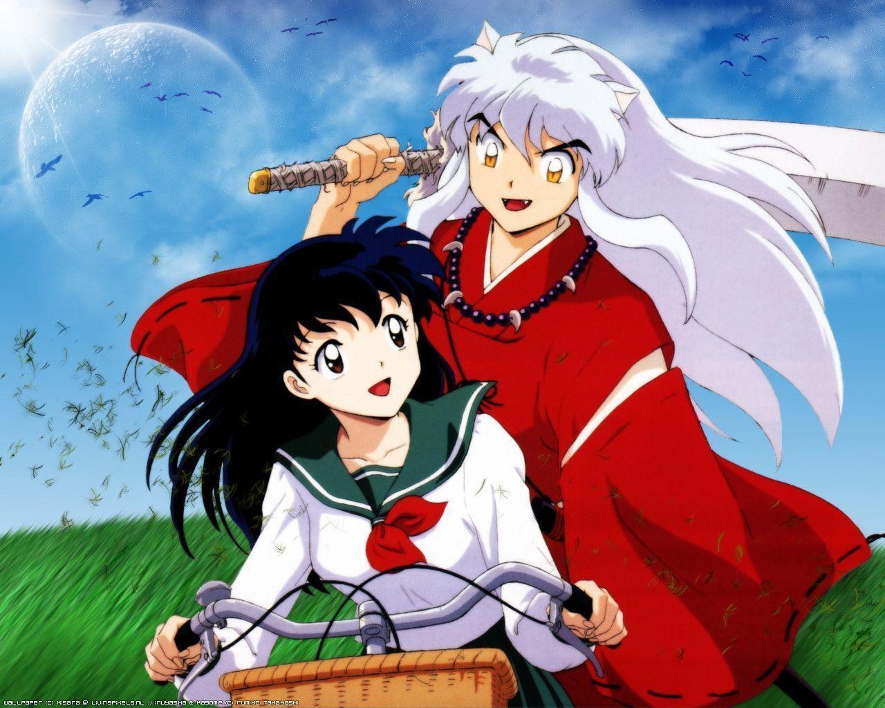 Inuyasha, Kagome, Anime, HD, Liebesgeschichte, 1280x1030 HD Desktop