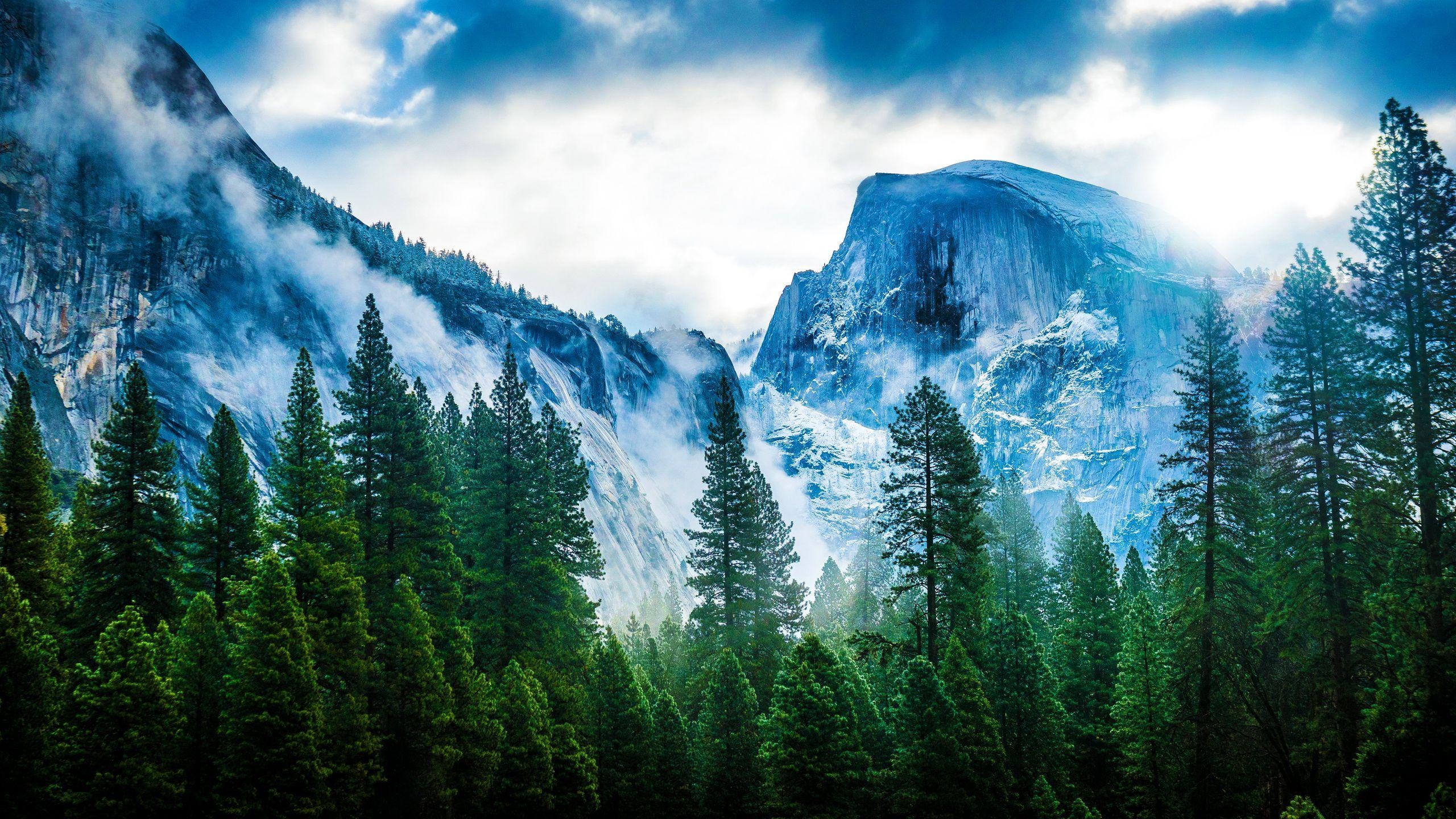 Nevada, Yosemite, Kalifornien, USA, Sierra, 2560x1440 HD Desktop