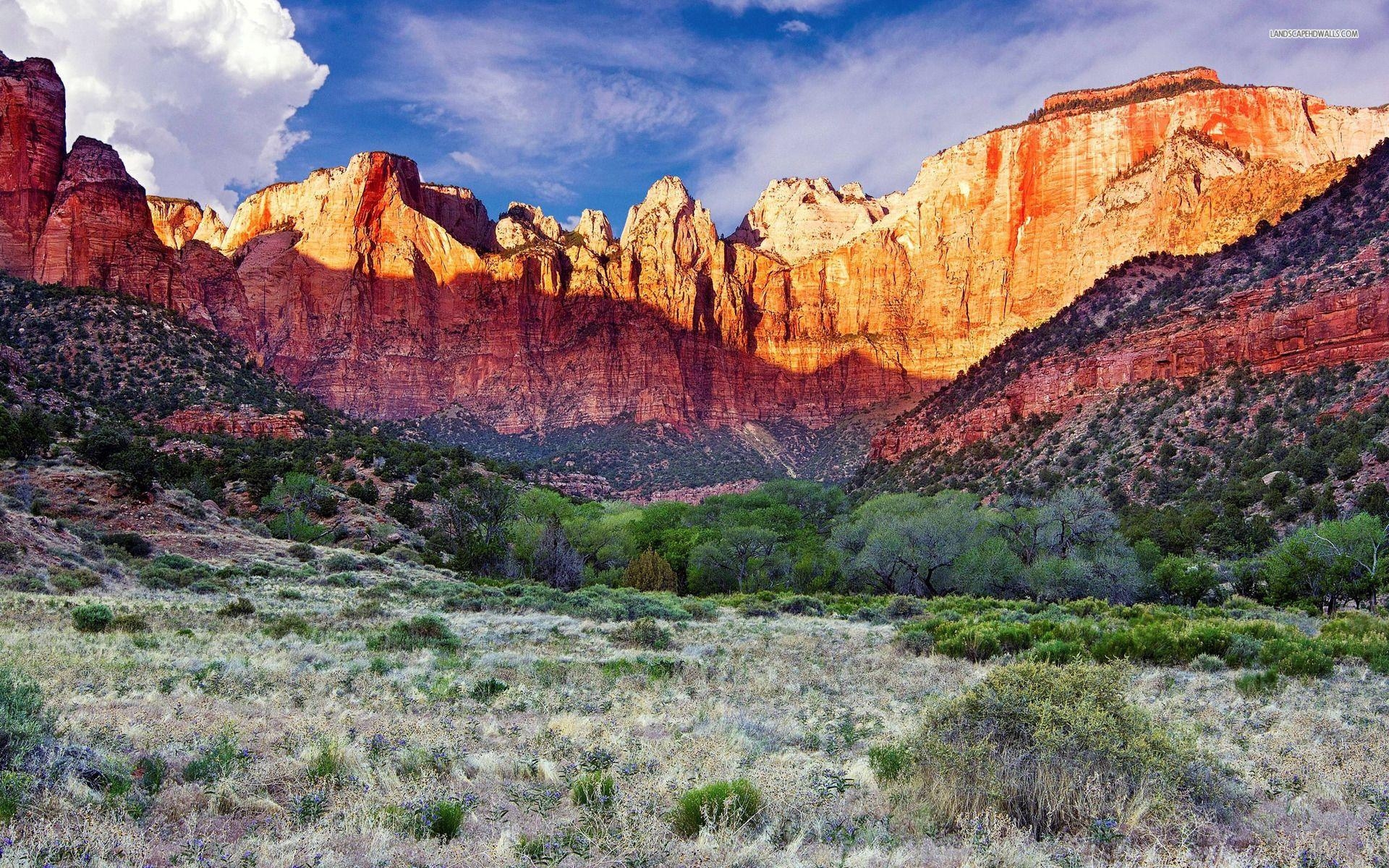 Zion Nationalpark, Utah, Naturwunder, HD, Amerika, 1920x1200 HD Desktop