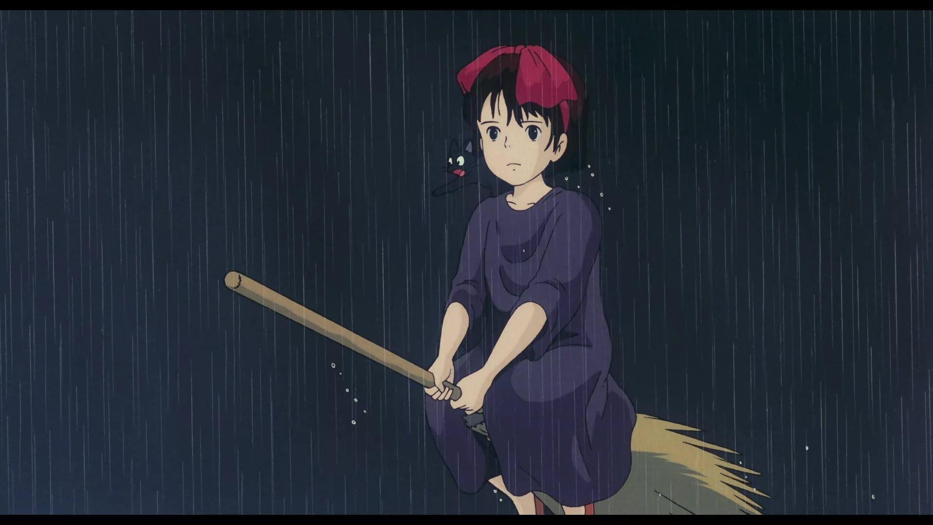 Kiki's Lieferservice, HD, Anime, Studio Ghibli, Hexe, 1920x1080 Full HD Desktop