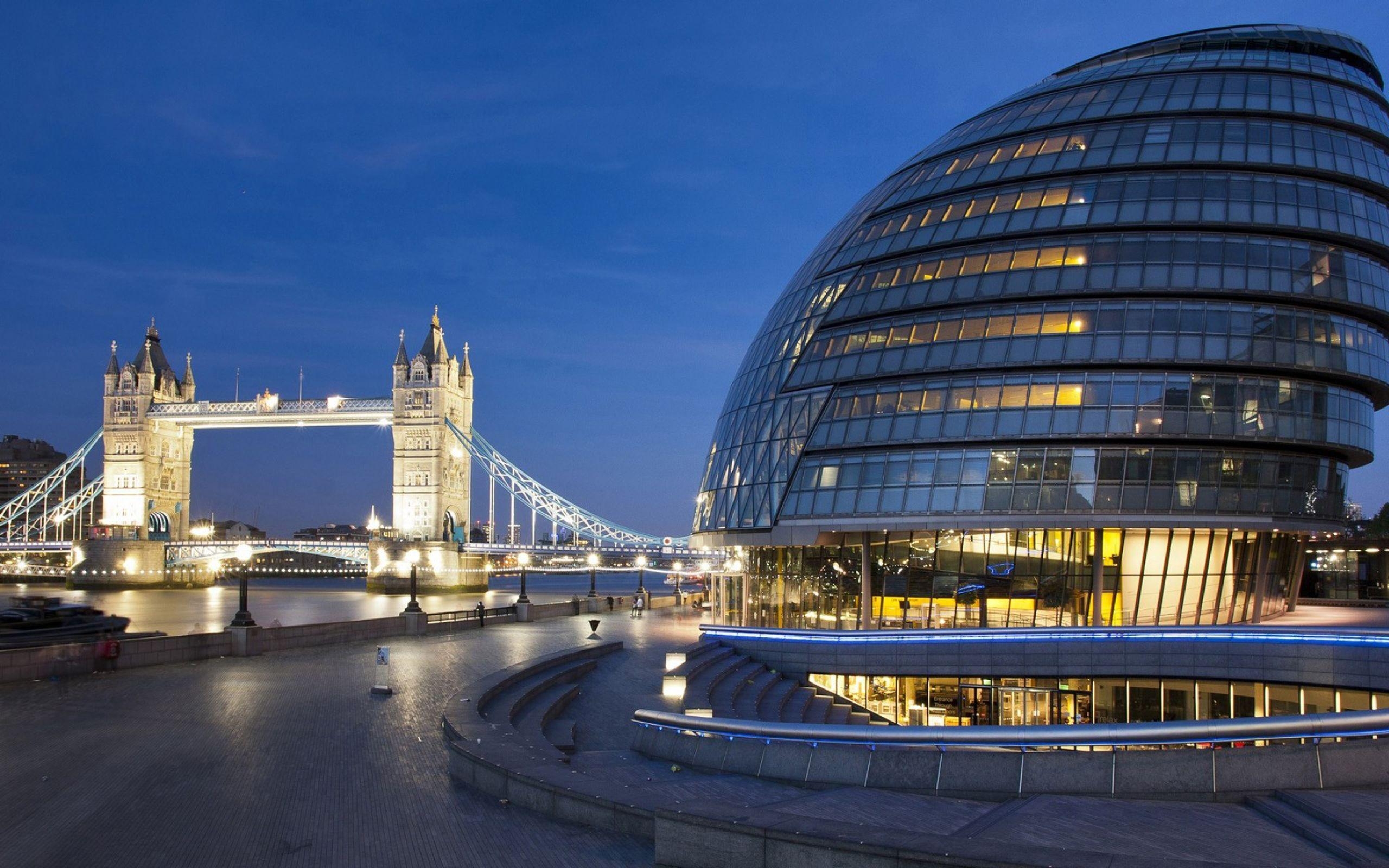 Tower Bridge, London, England, Stadt, Reise, 2560x1600 HD Desktop