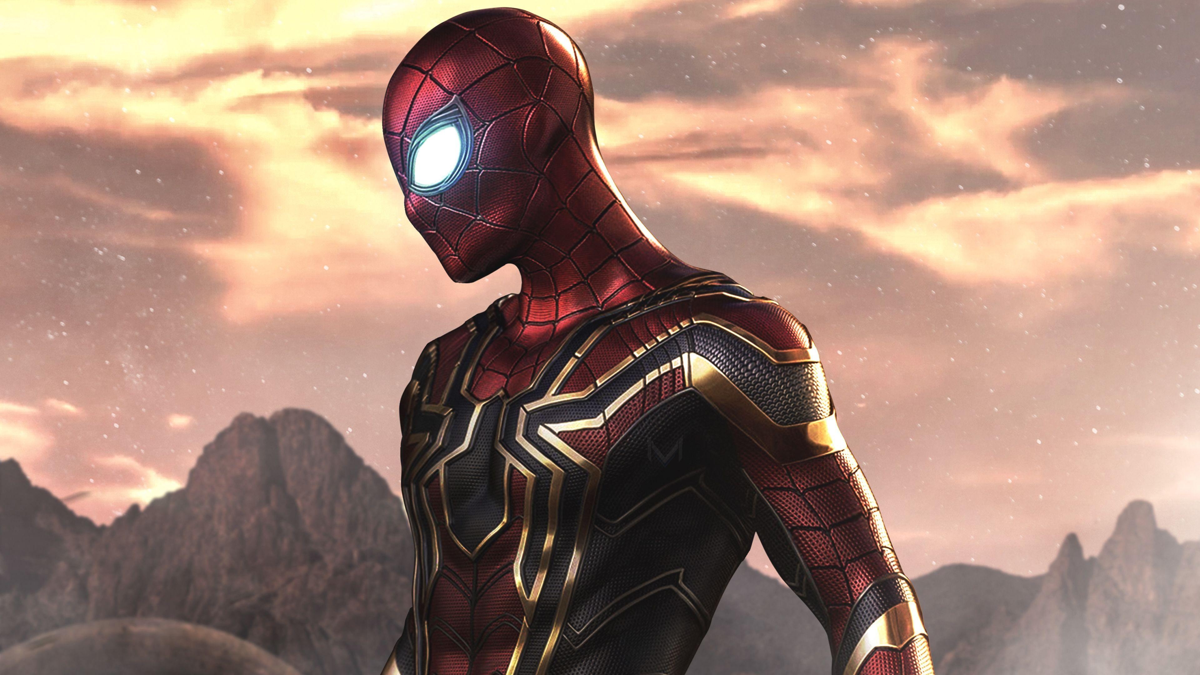 Far From Home, Spider-Man, Film, Tom Holland, Wallpaper, 3840x2160 4K Desktop