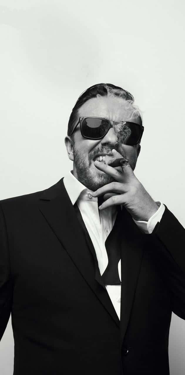 Ricky Gervais, Porträt, Wallpaper, Komödie, 630x1280 HD Handy