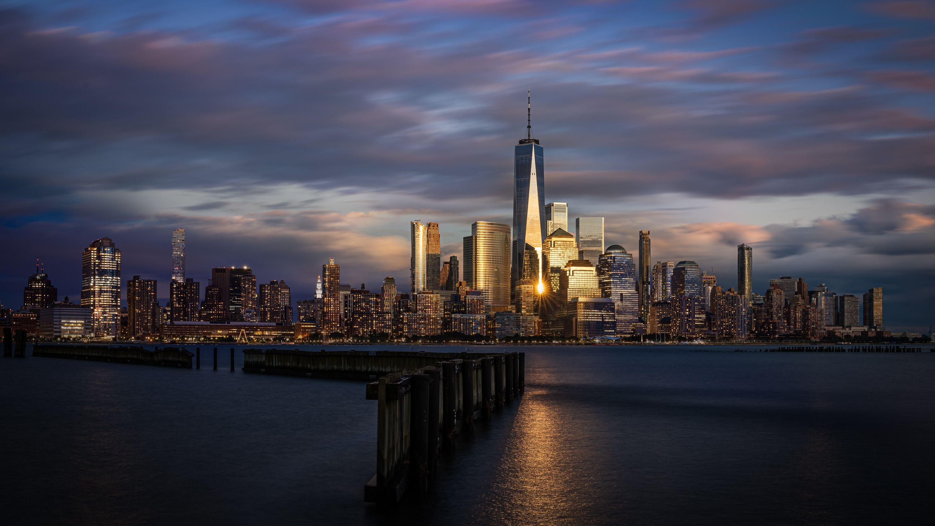 Hoboken, New Jersey, Architektur, Gebaude, Urban, 3000x1690 HD Desktop