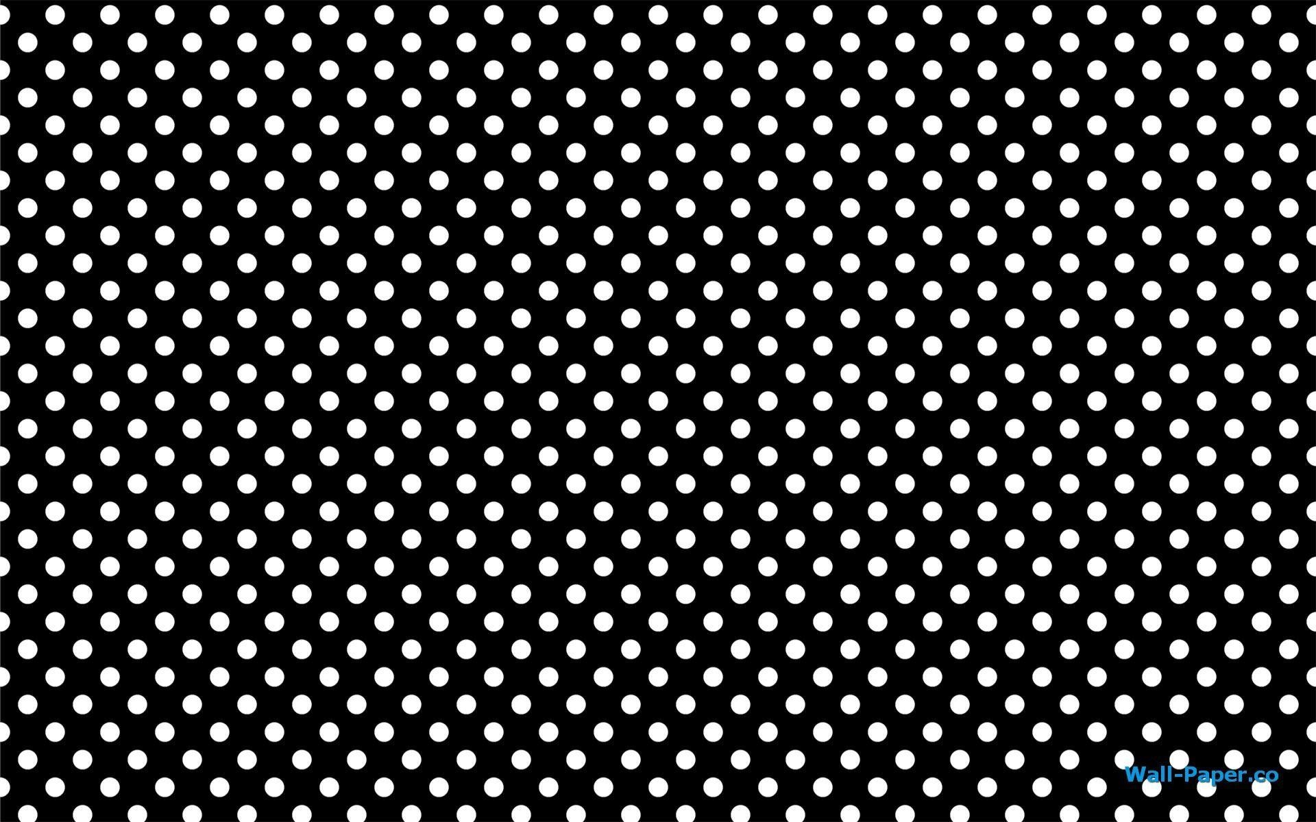 Schwarz-Weiß, Polka Dots, modernes Design, Kontrastfarben, 1920x1200 HD Desktop