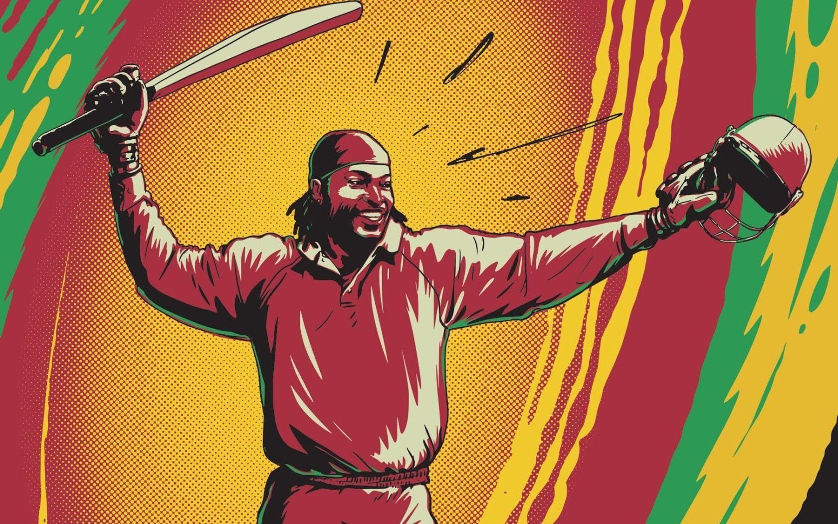 Chris Gayle, 2015, Sport, Cricket, Wallpaper, 1680x1050 HD Desktop