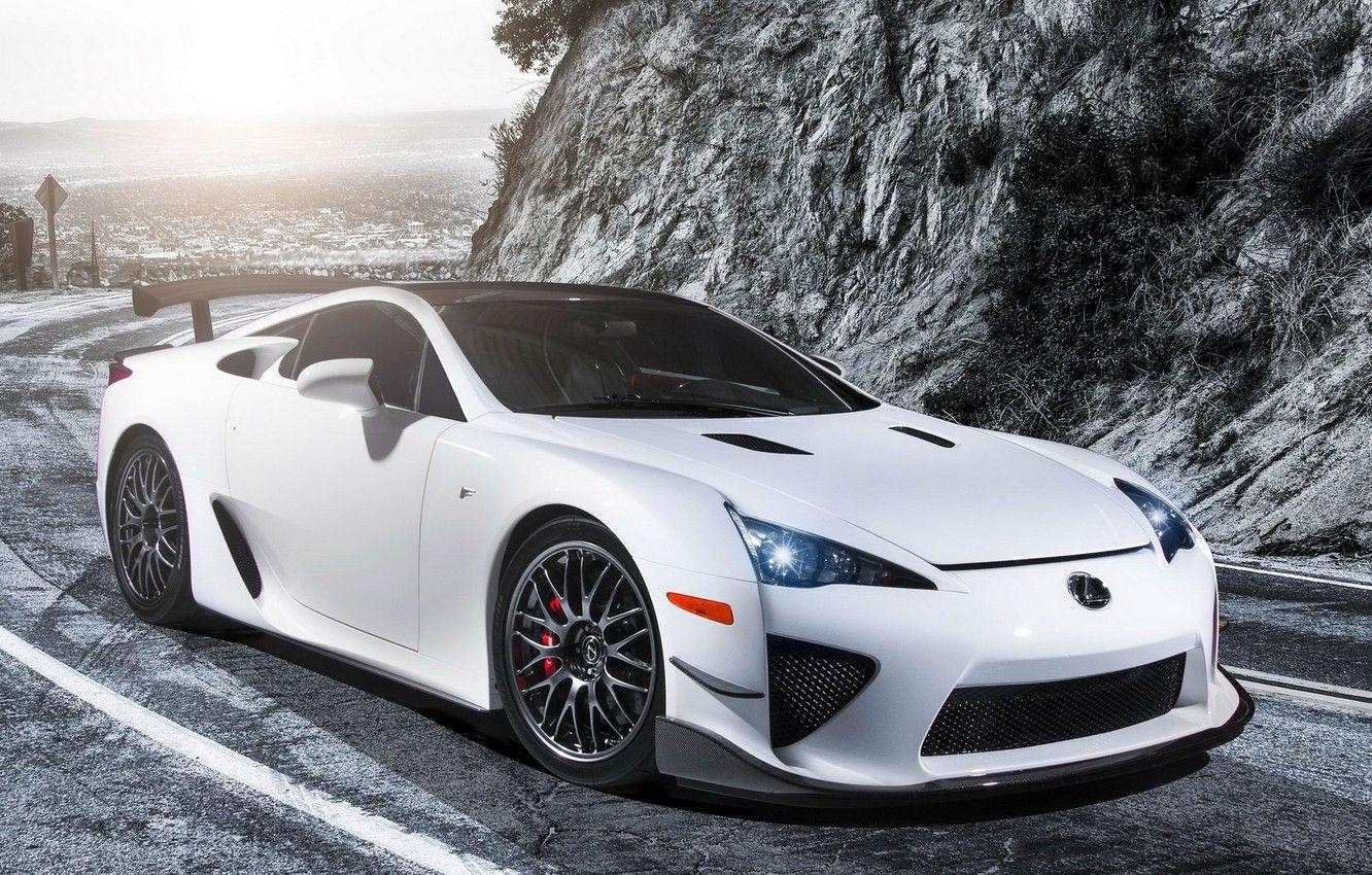 Lexus Auto, Weiß, Tuning, Luxus, Reinheit, 1340x850 HD Desktop