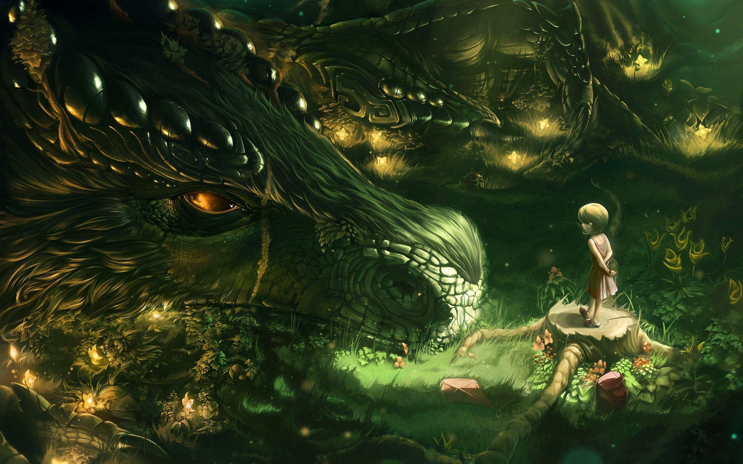 Drache, HD, Kunst, Fantasie, Kreatur, 2560x1600 HD Desktop