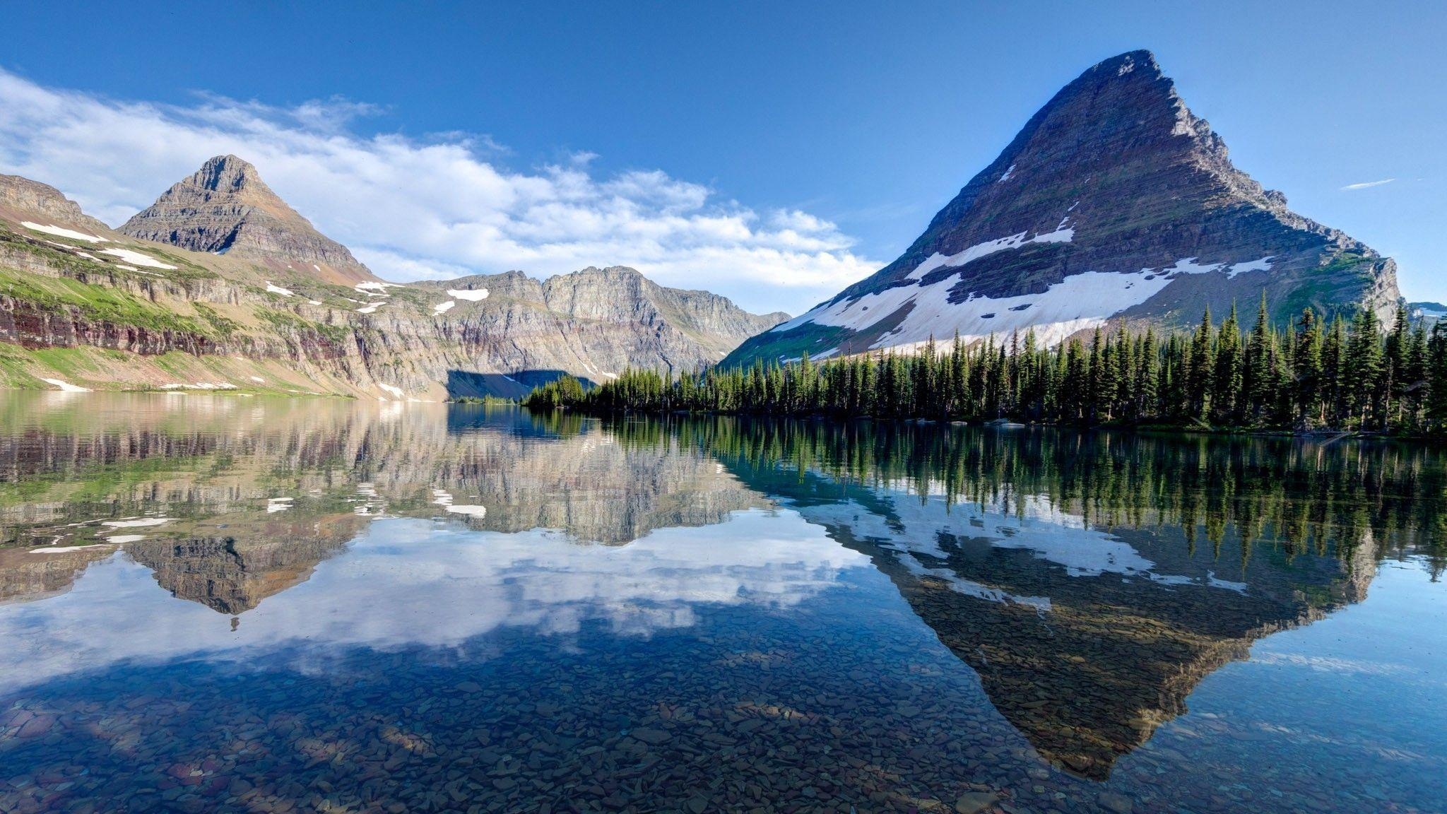 Berge, Natur, USA, Montana, Reisen, 2050x1160 HD Desktop