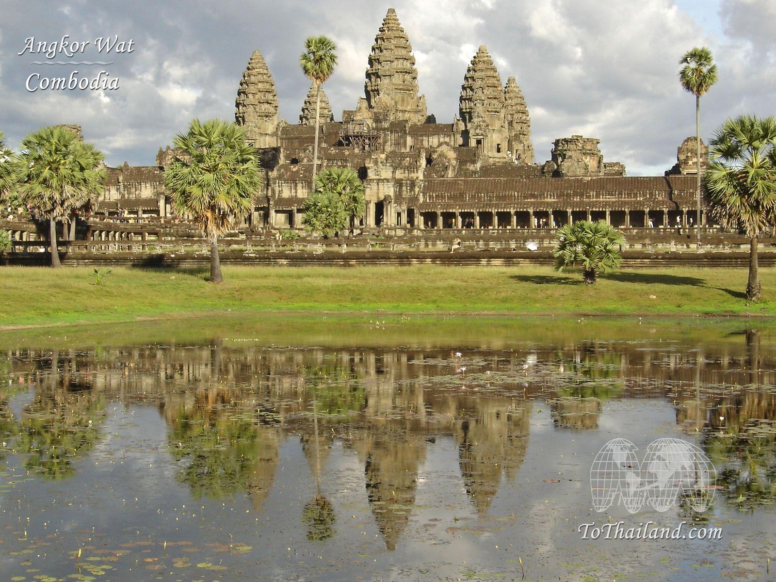 Angkor Wat, Angkor Thom, Kambodscha, Historisch, Tempel, 1600x1200 HD Desktop