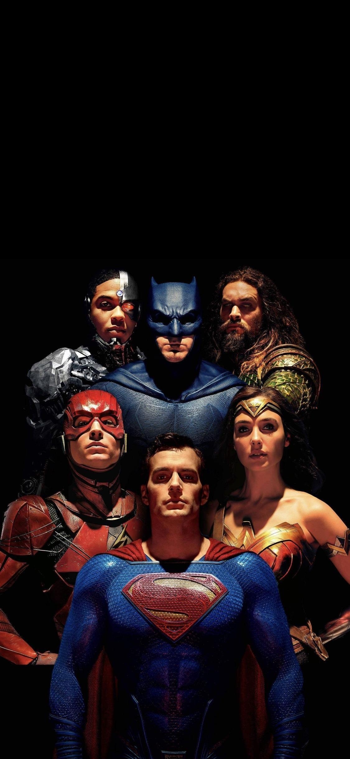 Justice League, Superman, Textlos, Poster, Top Ten, 1130x2440 HD Handy