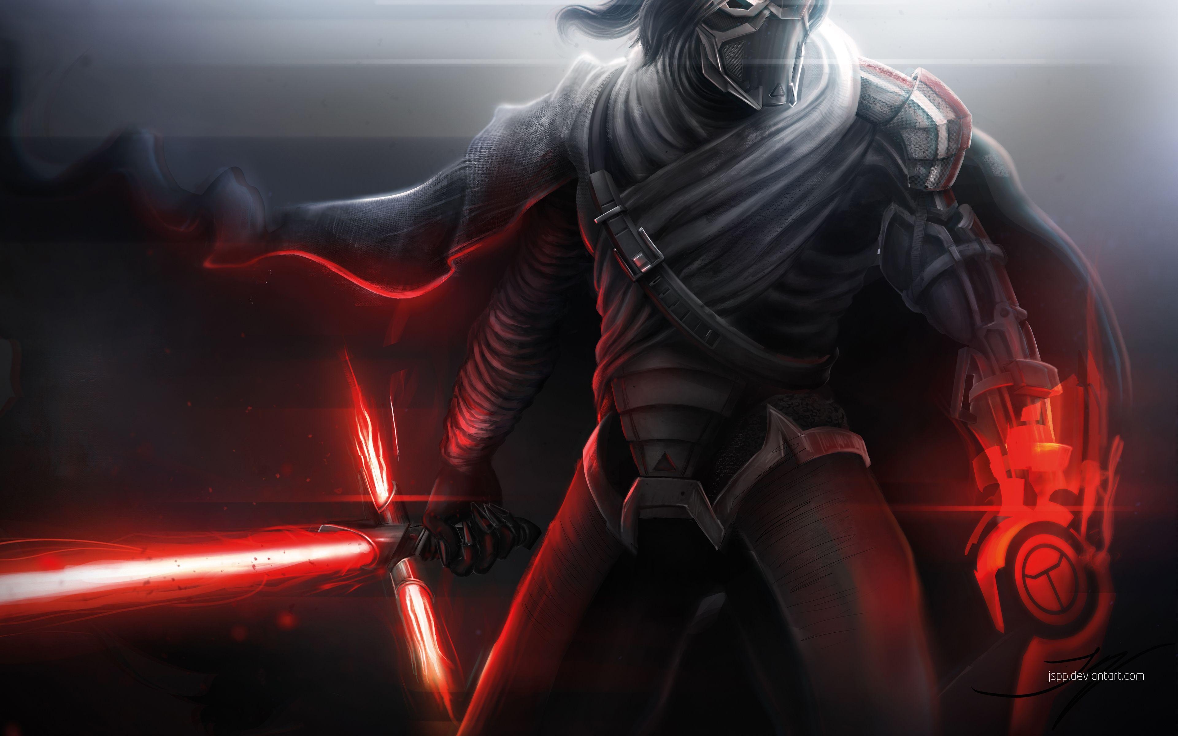 Kylo Ren, Artwork, 4K, Star Wars, Hintergrund, 3840x2400 4K Desktop