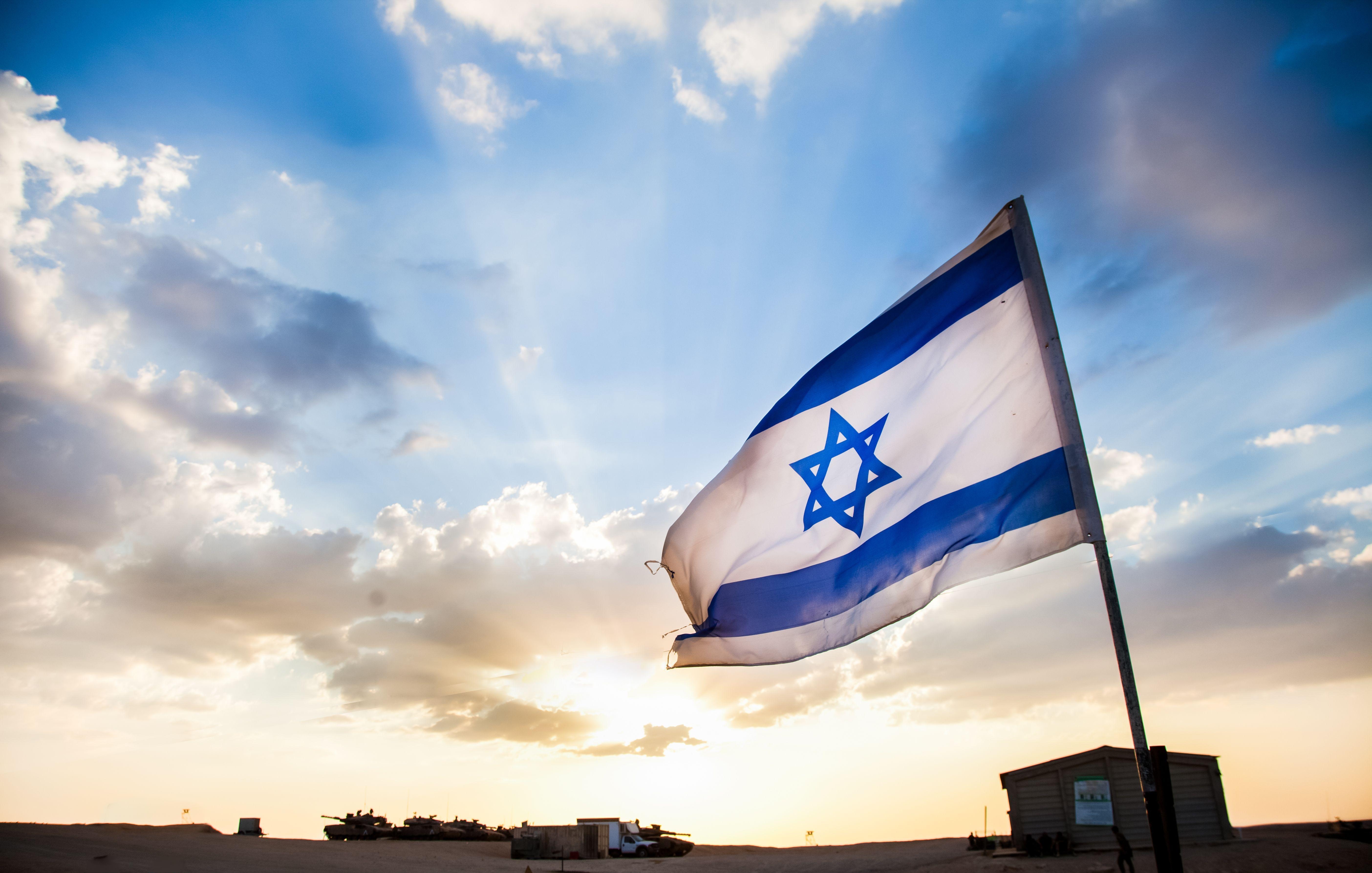 Tel Aviv, Israel, Flagge, Symbol, Kultur, 5620x3580 4K Desktop