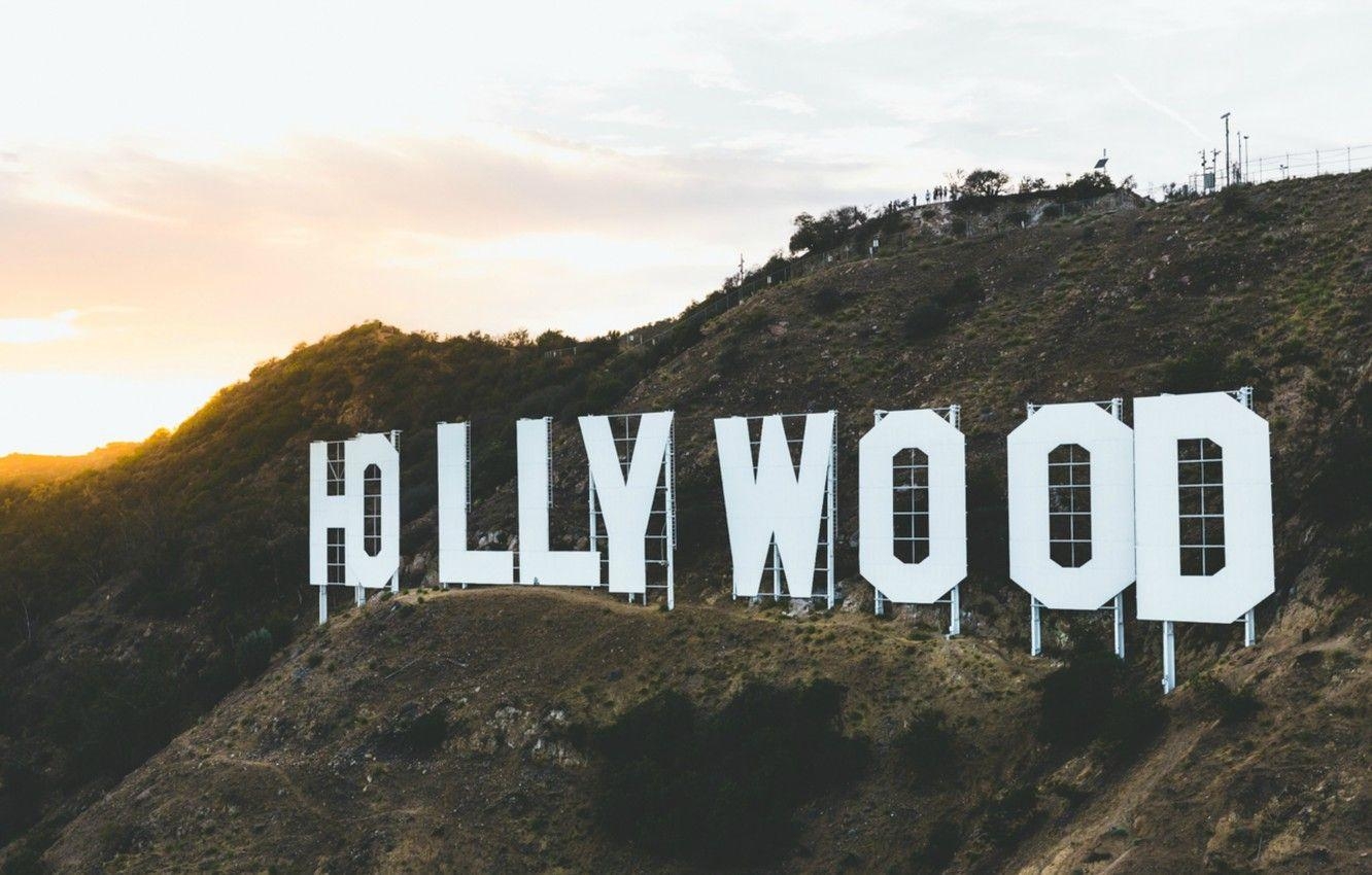 Hollywood, USA, Los Angeles, Wahrzeichen, Reichweite, 1340x850 HD Desktop