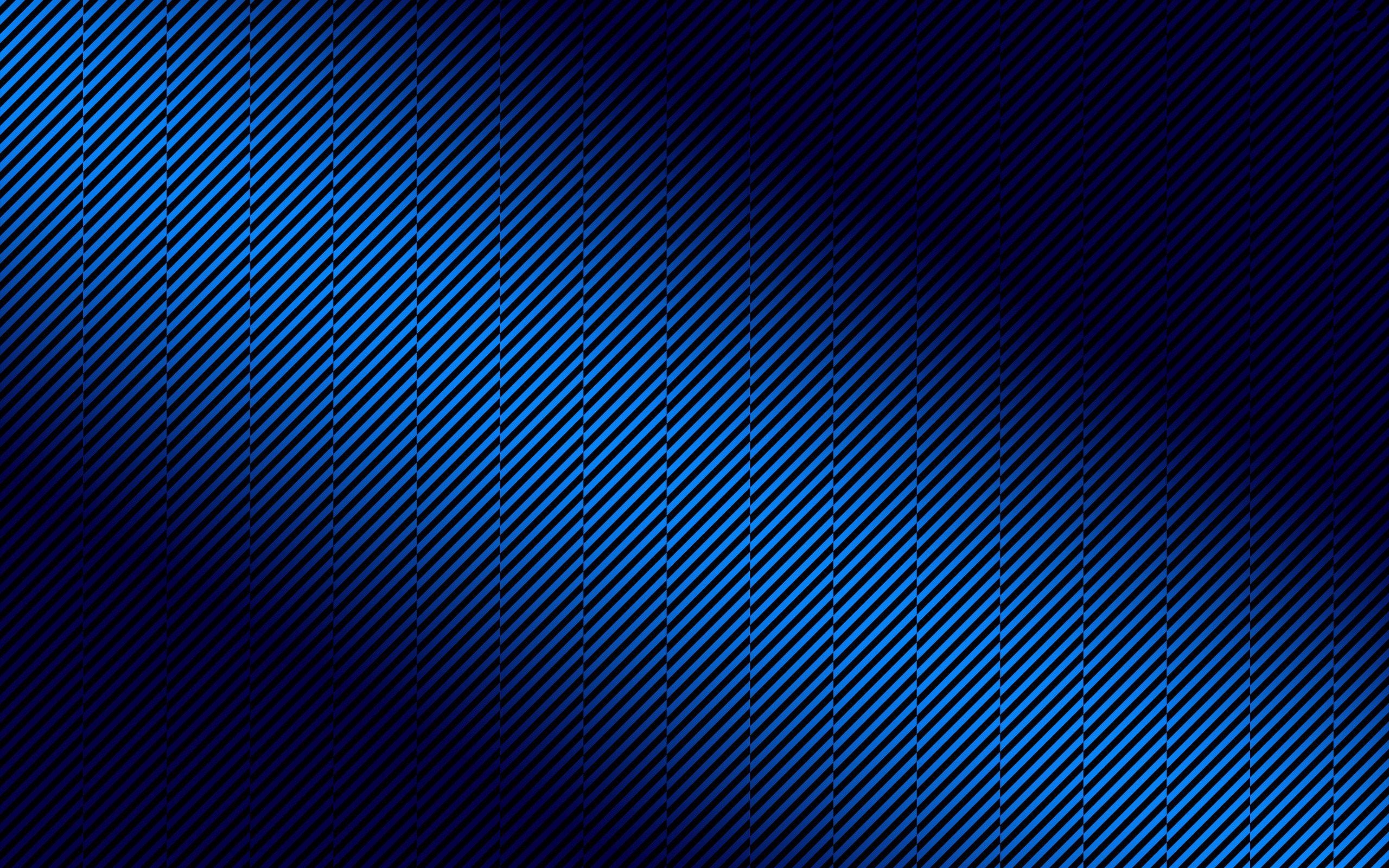 Carbon, Blaue Fasern, HD Qualität, Farbakzent, Hintergrund, 2560x1600 HD Desktop