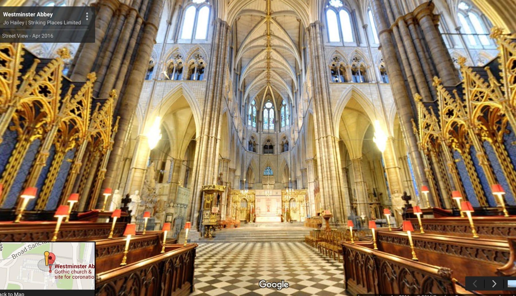 Westminster Abbey, Straßenansicht, London, Majestätisch, Architektur, 1800x1040 HD Desktop