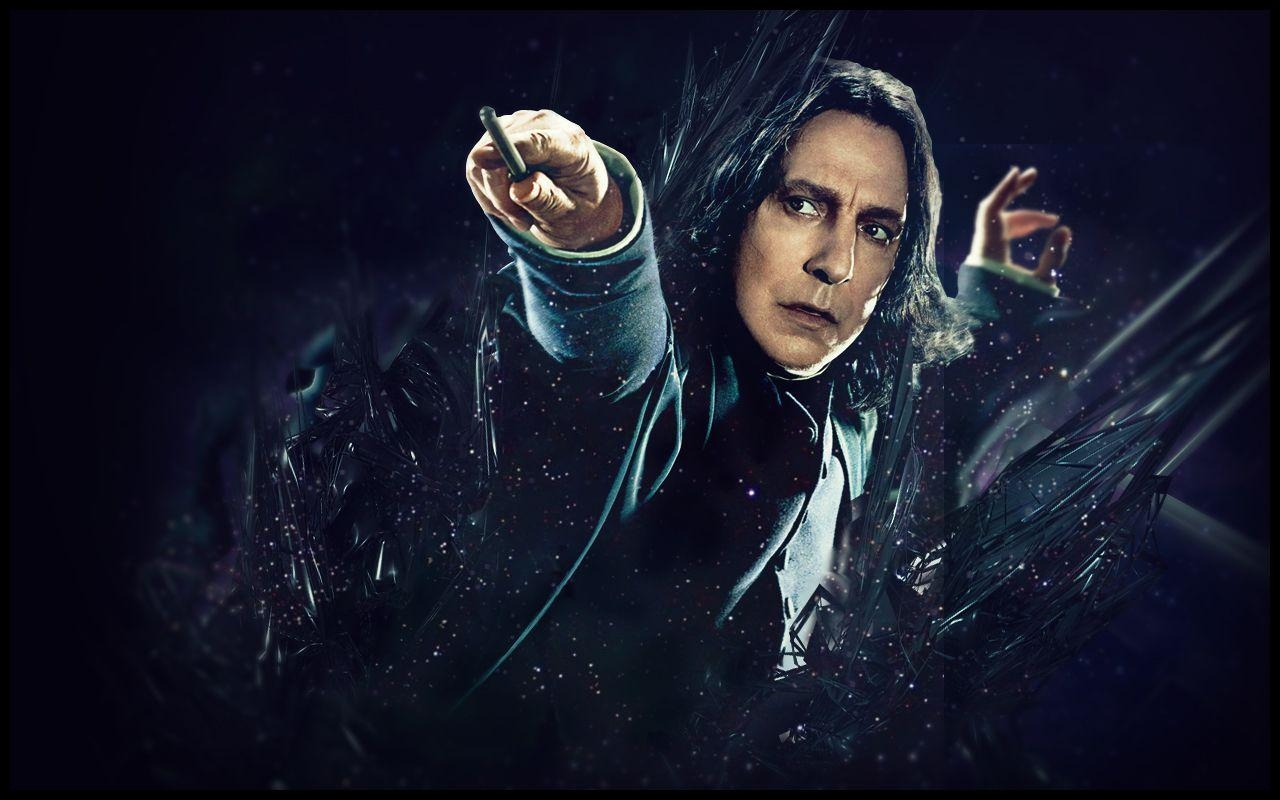 Snape, Heiligtümer des Todes, Film, Magie, Zauberei, 1280x800 HD Desktop