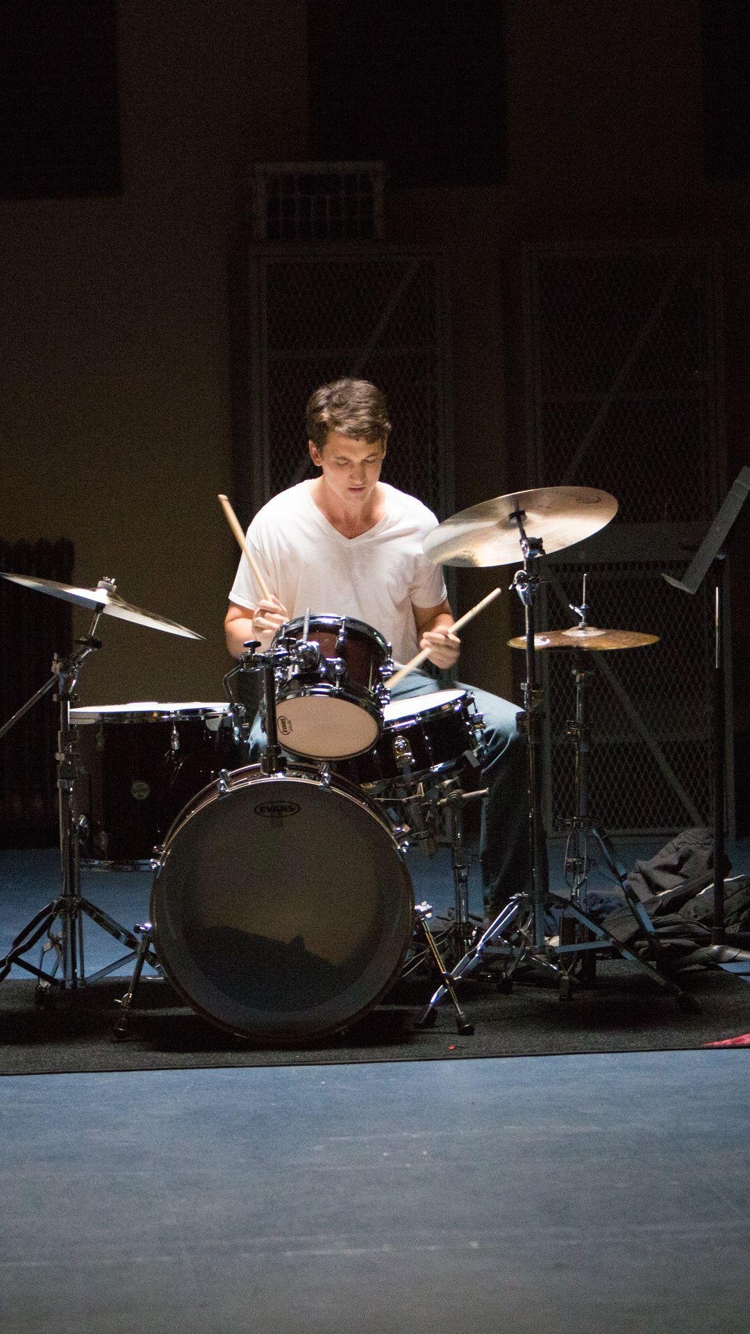 Whiplash Film, HD Hintergrund, J.K. Simmons, Miles Teller, Jazz, 1080x1920 Full HD Handy