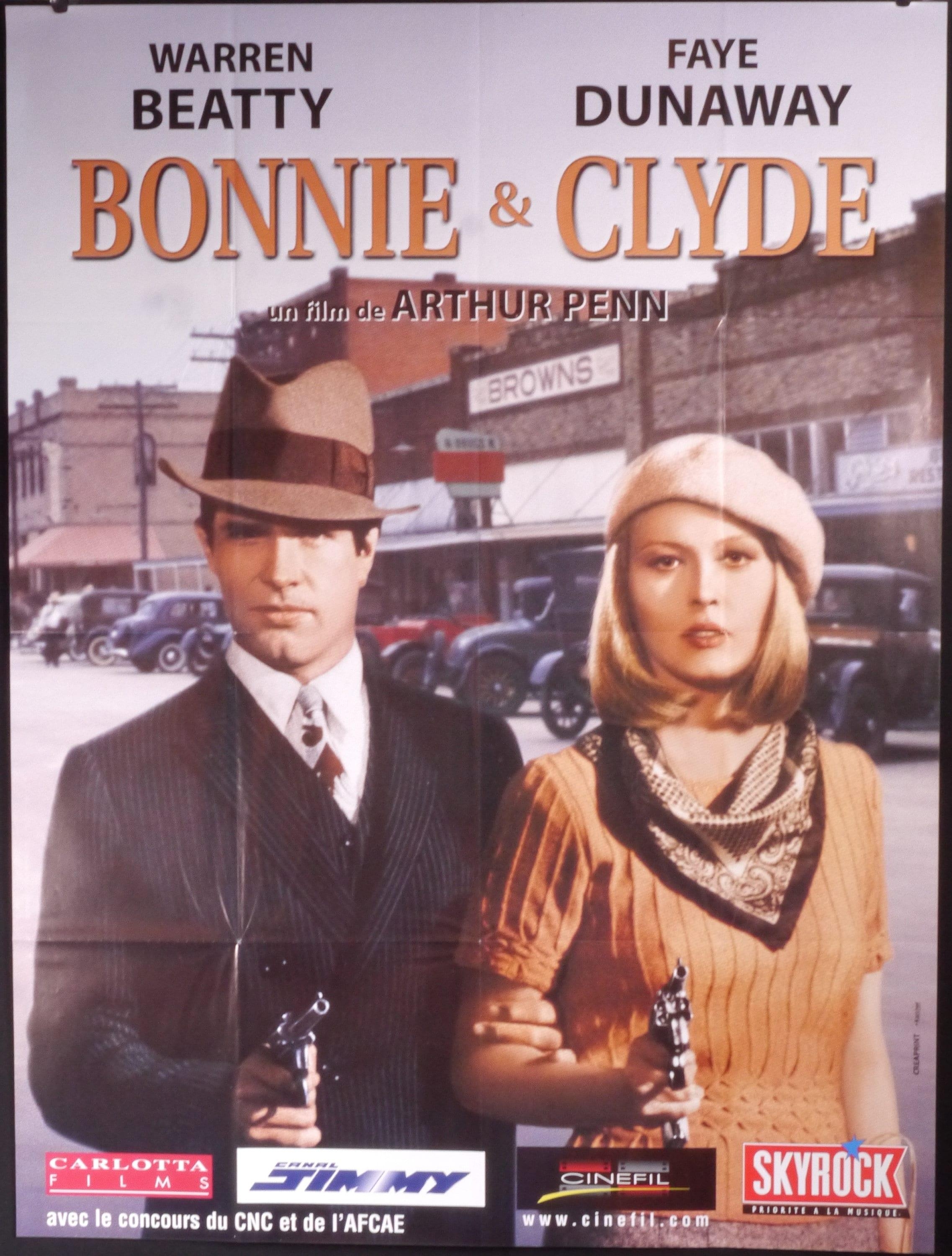 Bonnie und Clyde, Original, Vintage, Französisch, Poster, 2280x3000 HD Handy