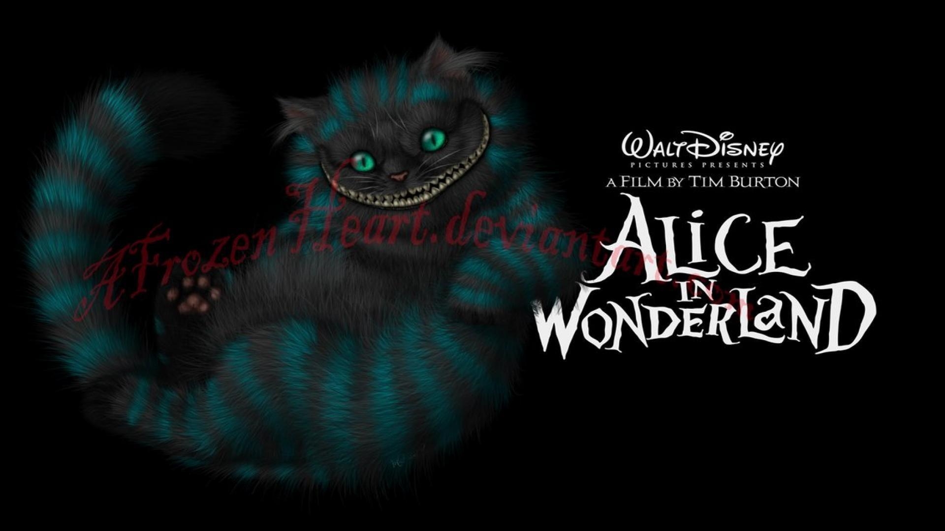 Cheshire Cat, Cartoon, Fantasy-Katze, Grinsekatze, Wunderland, 1920x1080 Full HD Desktop