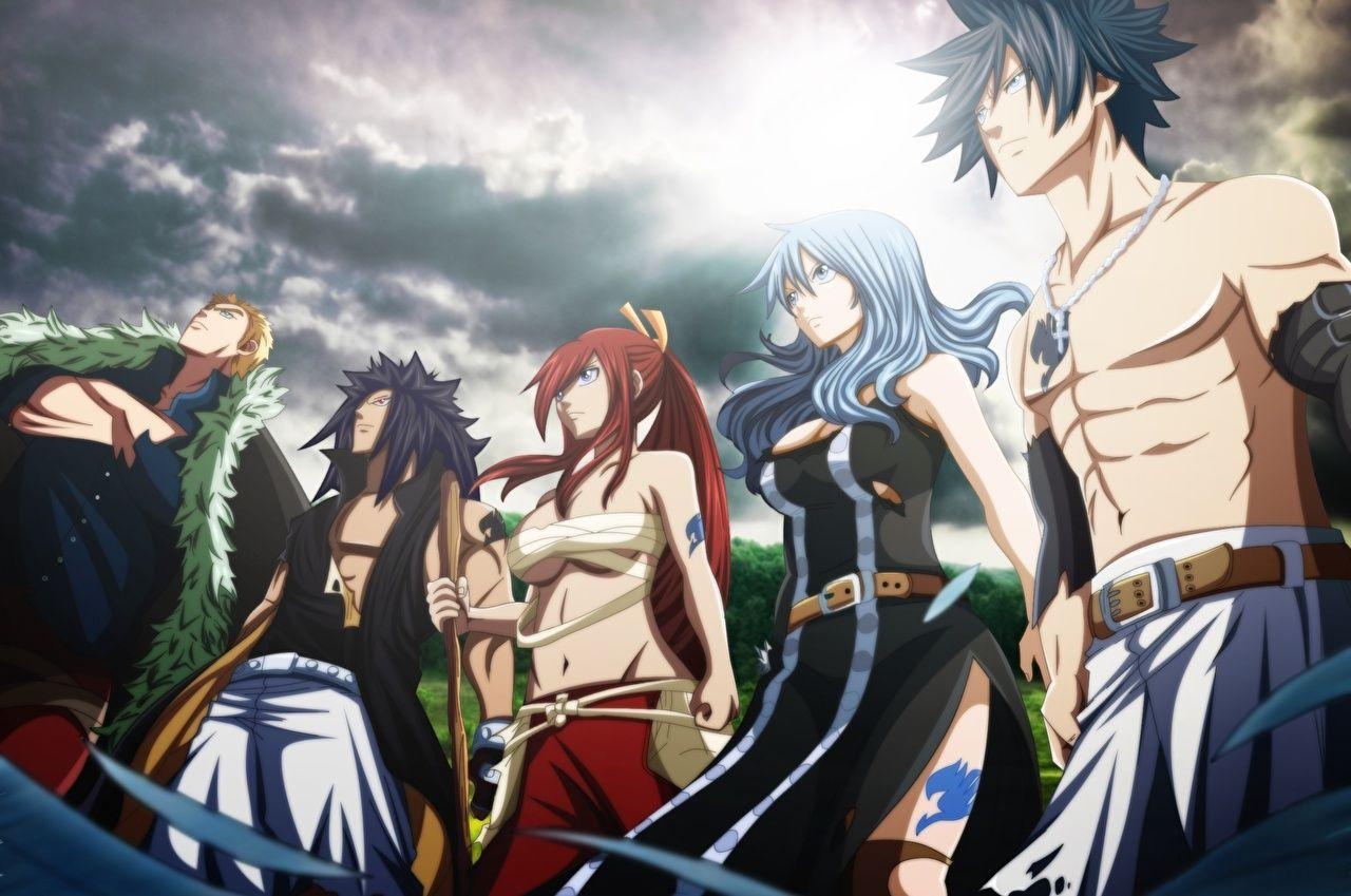 Fairy Tail, Anime Bild, Download, Artwork, 1280x850 HD Desktop