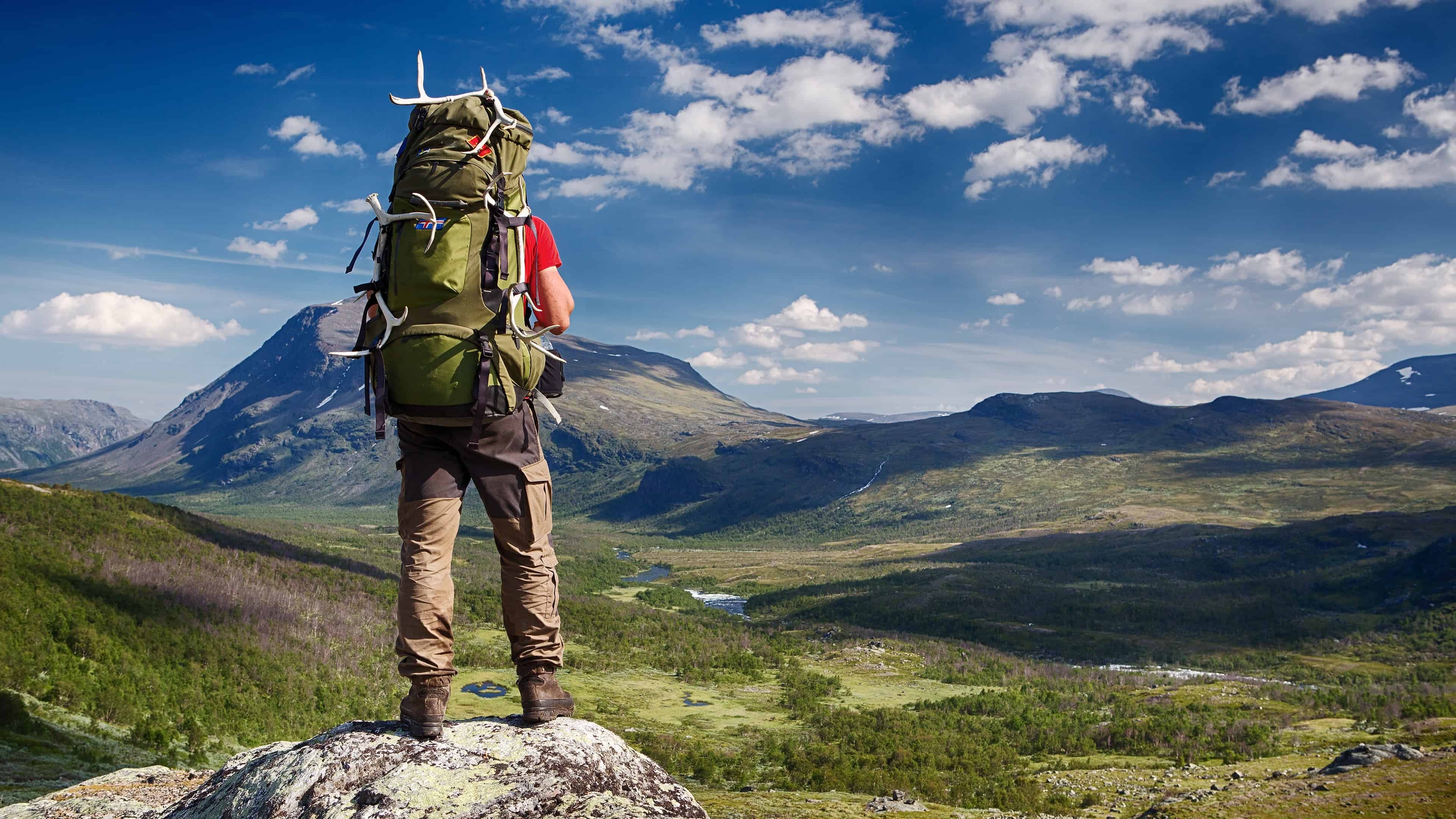 Wandern, Nordschweden, UHD 4K, Natur, Abenteuer, 3840x2160 4K Desktop