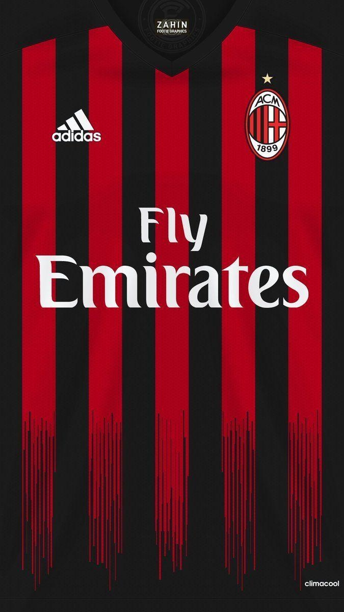 AC Milan 2017, Fußball, Wallpaper, Team, Sport, 680x1200 HD Handy