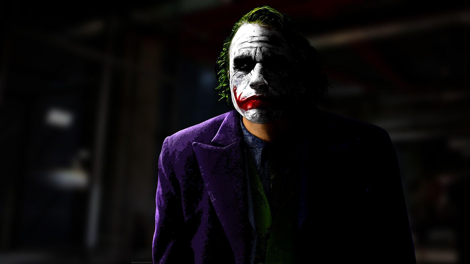 Joker, Heath Ledger, Gruppe, Film, Kunst, 1920x1080 Full HD Desktop