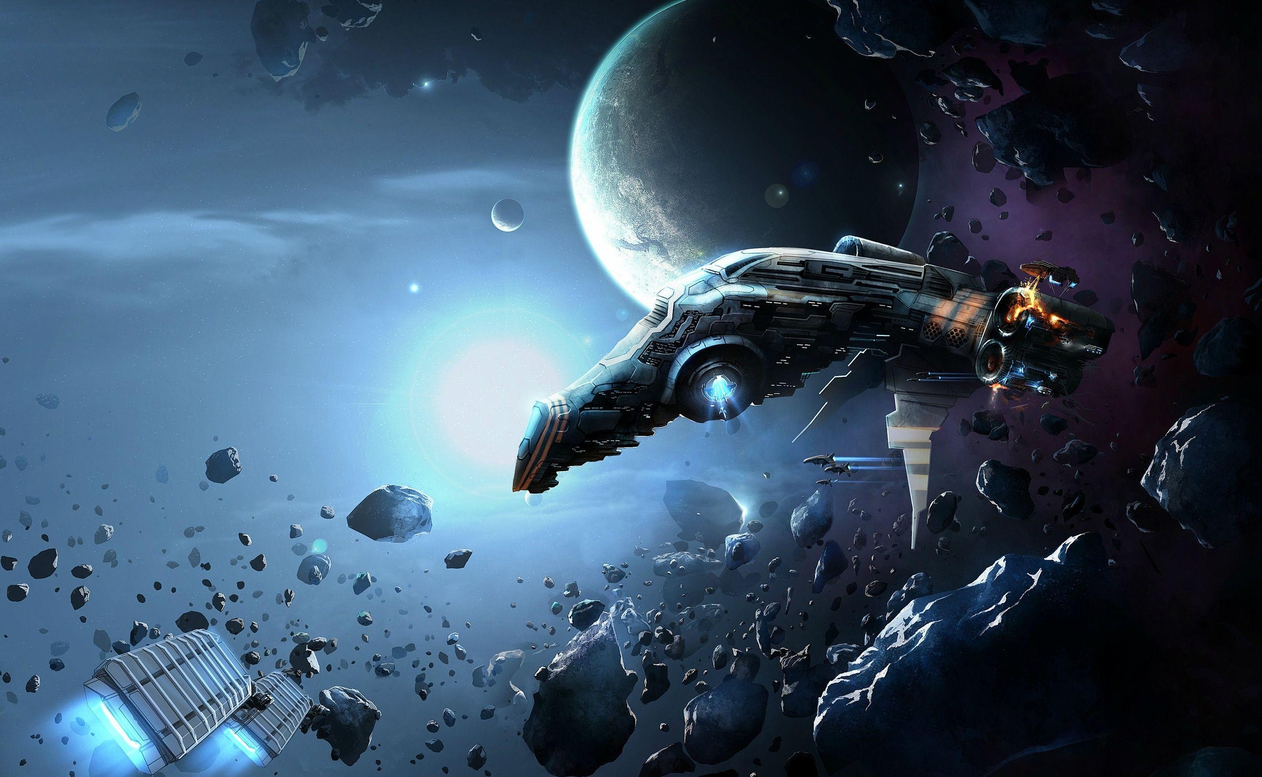 Eve Online, HD, Hintergrund, Science-Fiction, Gaming, 2560x1580 HD Desktop