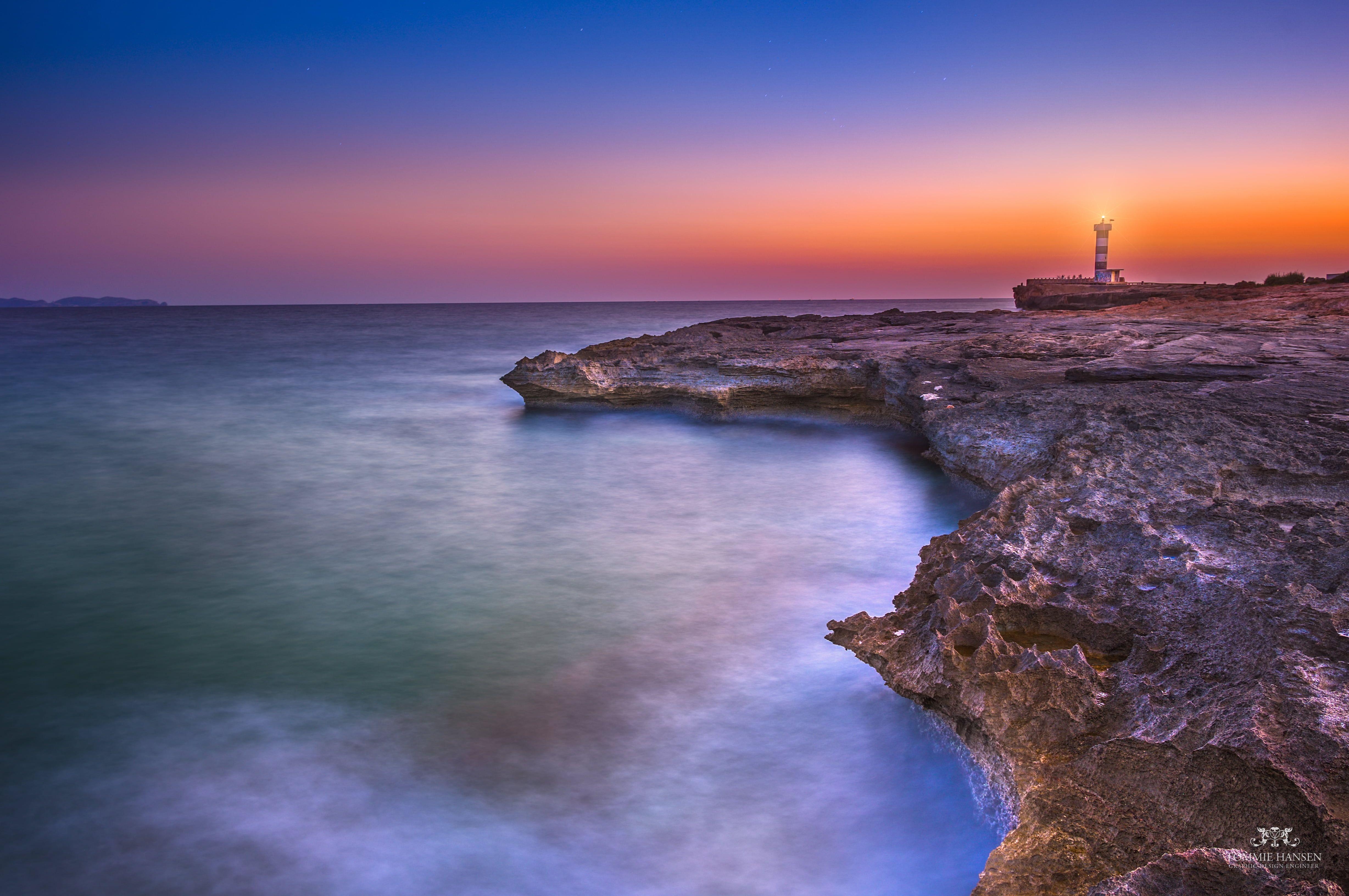 Kliff, Wassernahe, Mallorca, Spanien, Frühstück, 4920x3270 4K Desktop