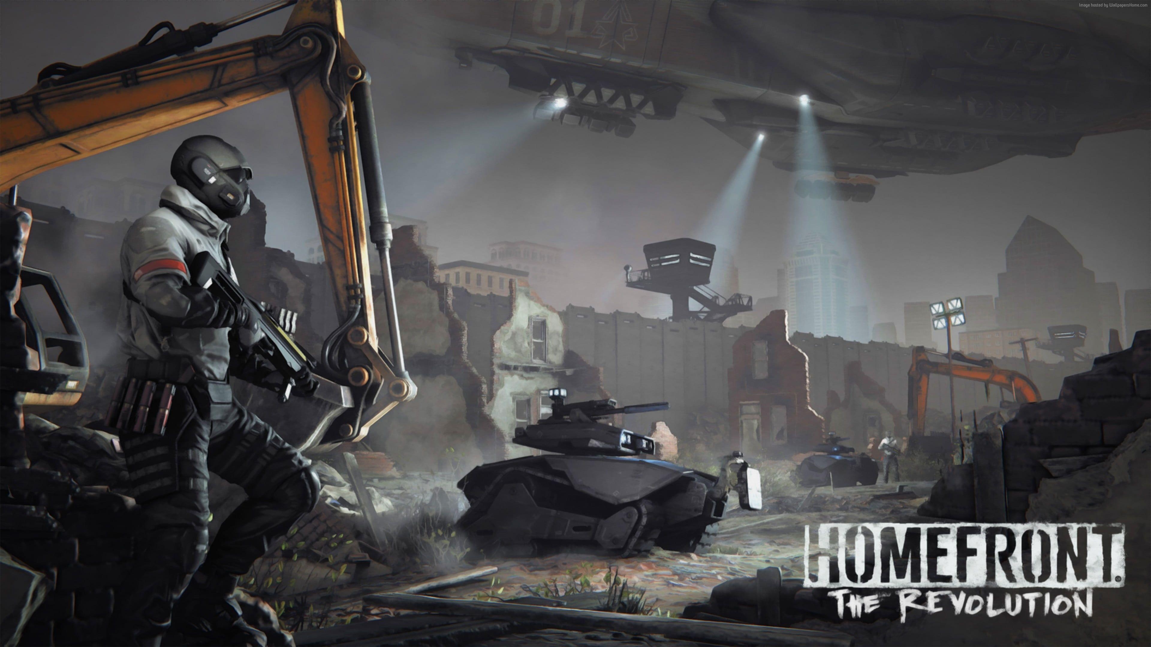 Homefront, Revolution, 3D, High-Definition, Action, 3840x2160 4K Desktop