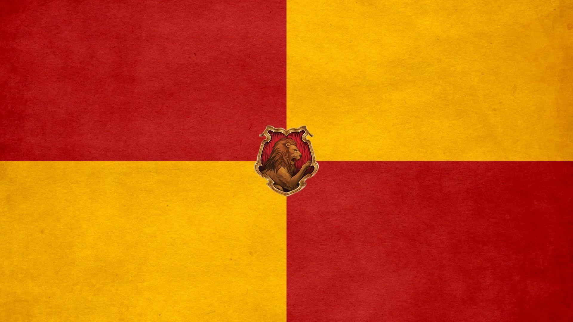 Gryffindor, Harry Potter, Wappen, Löwe, Hogwarts, 1920x1080 Full HD Desktop