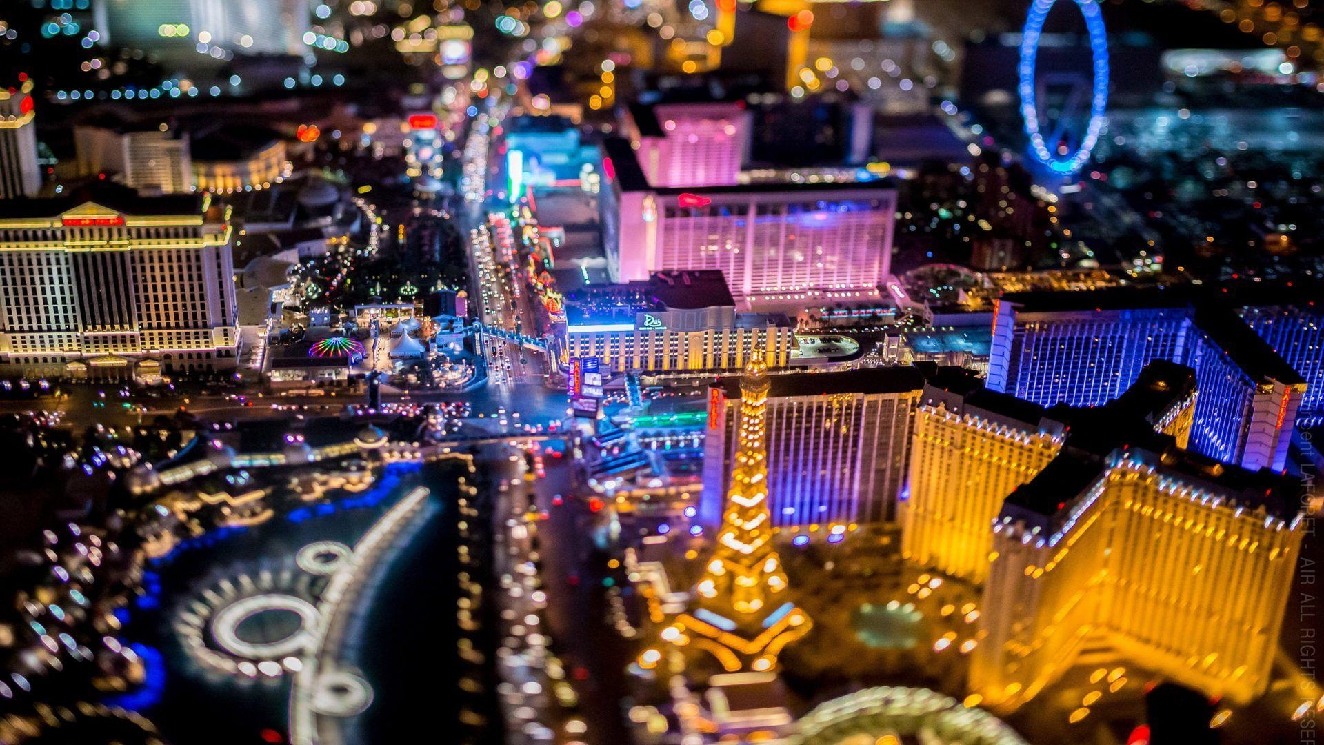 Las Vegas, Galerie, Stadt, Nachtleben, USA, 1920x1080 Full HD Desktop